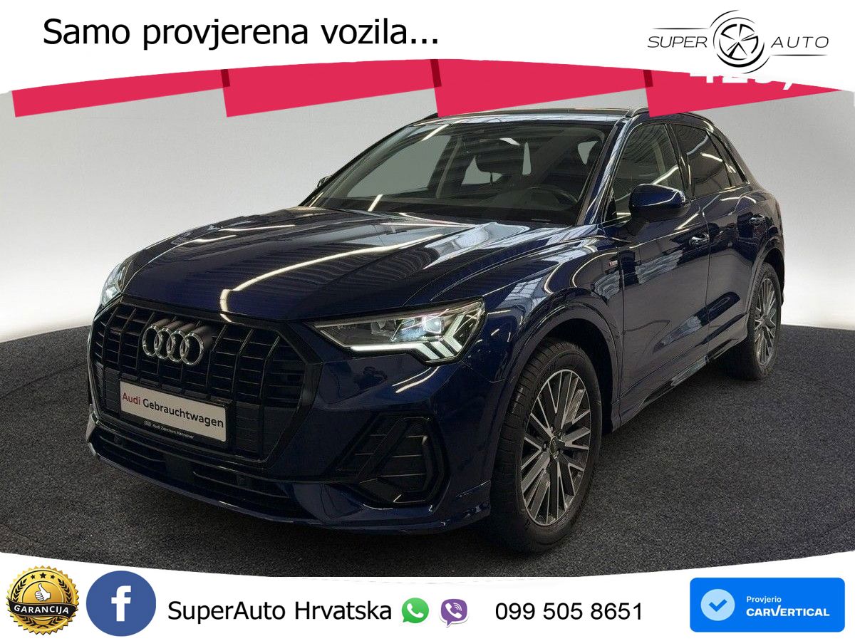 Audi Q3 40 TFSI (190 KS) quattro S tronic S line LED+GR SJED+ACC