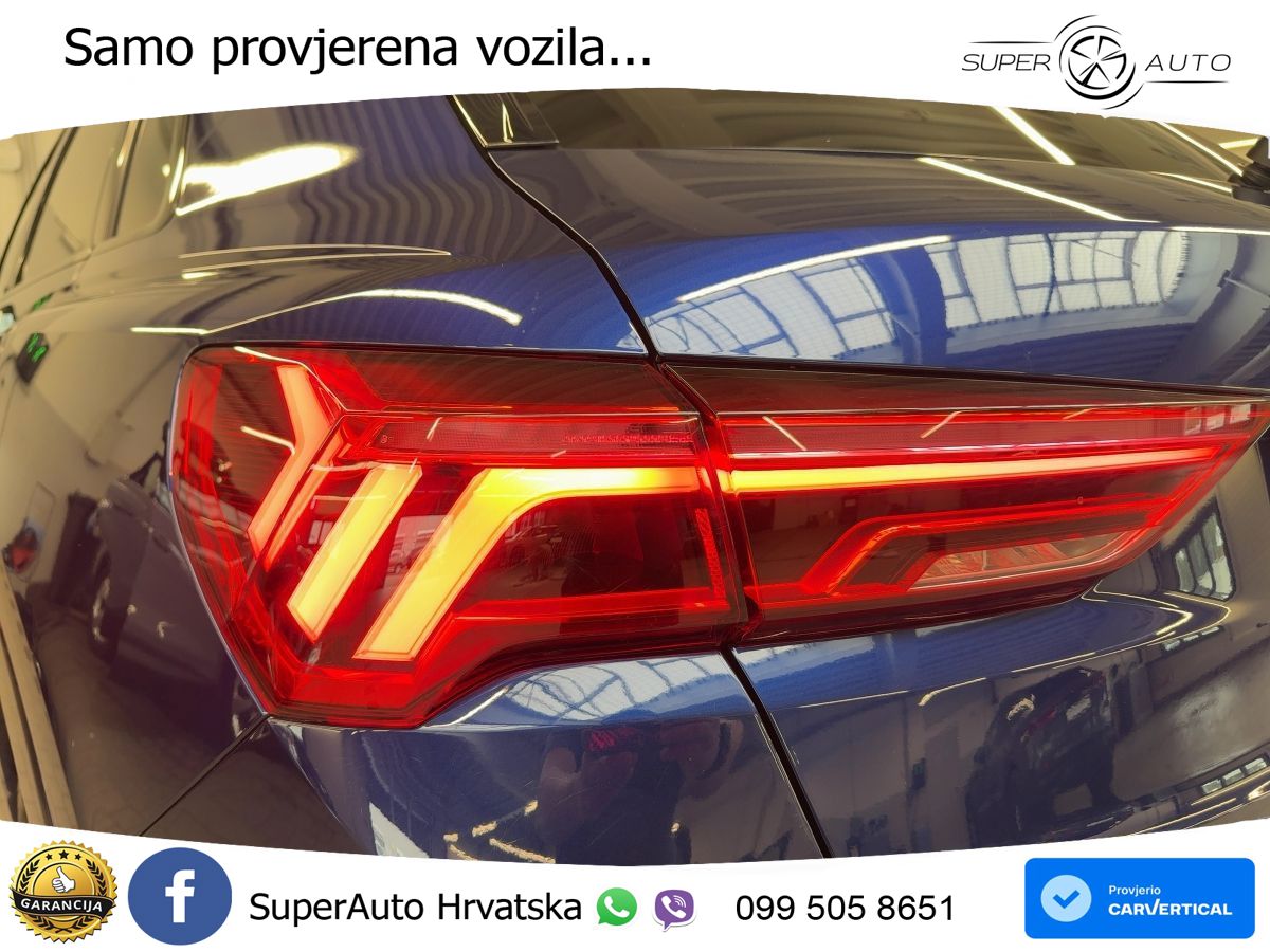 Audi Q3 40 TFSI (190 KS) quattro S tronic S line LED+GR SJED+ACC