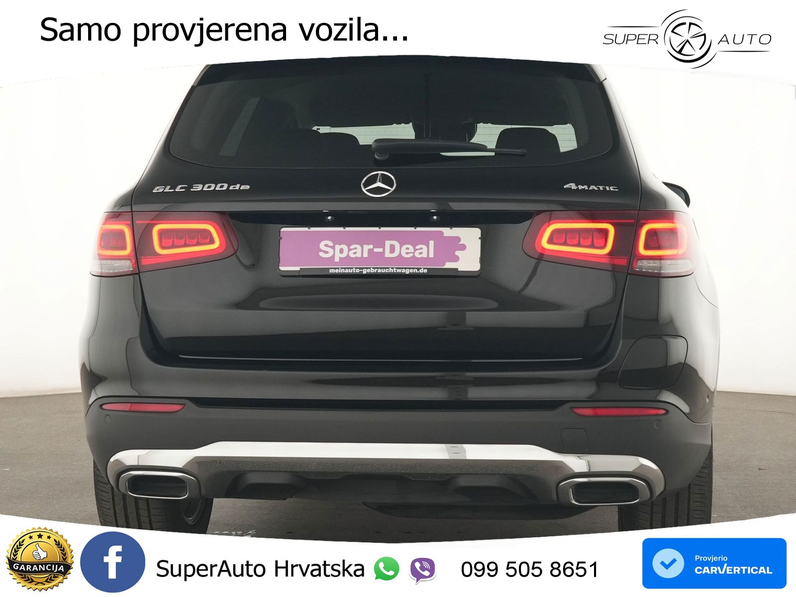 Mercedes GLC 300de (306 KS) 4MATIC 9G-TRONIC LED+GR SJED+ACC