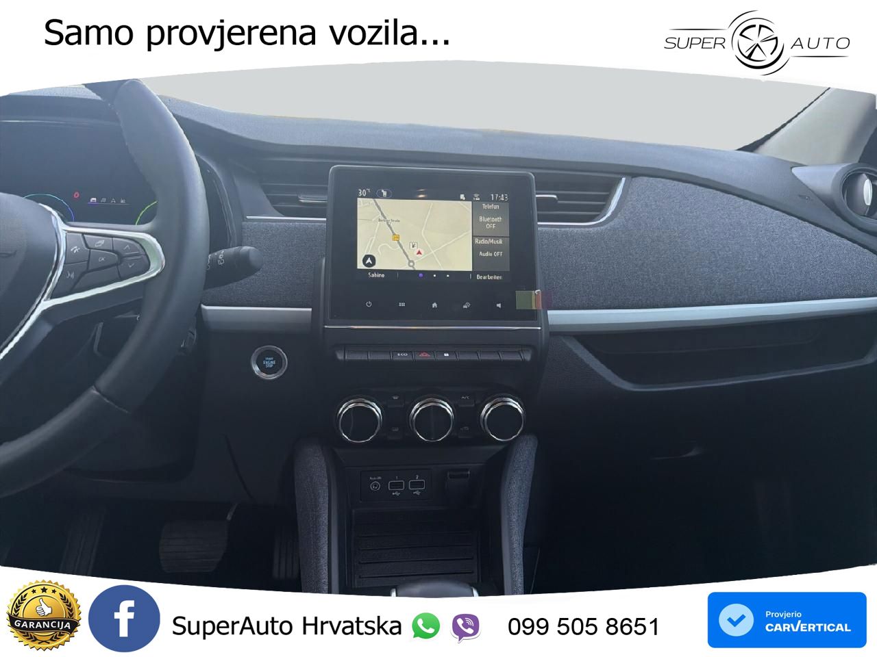 Renault Zoe 52 kWh (135 KS) Electric Evolution