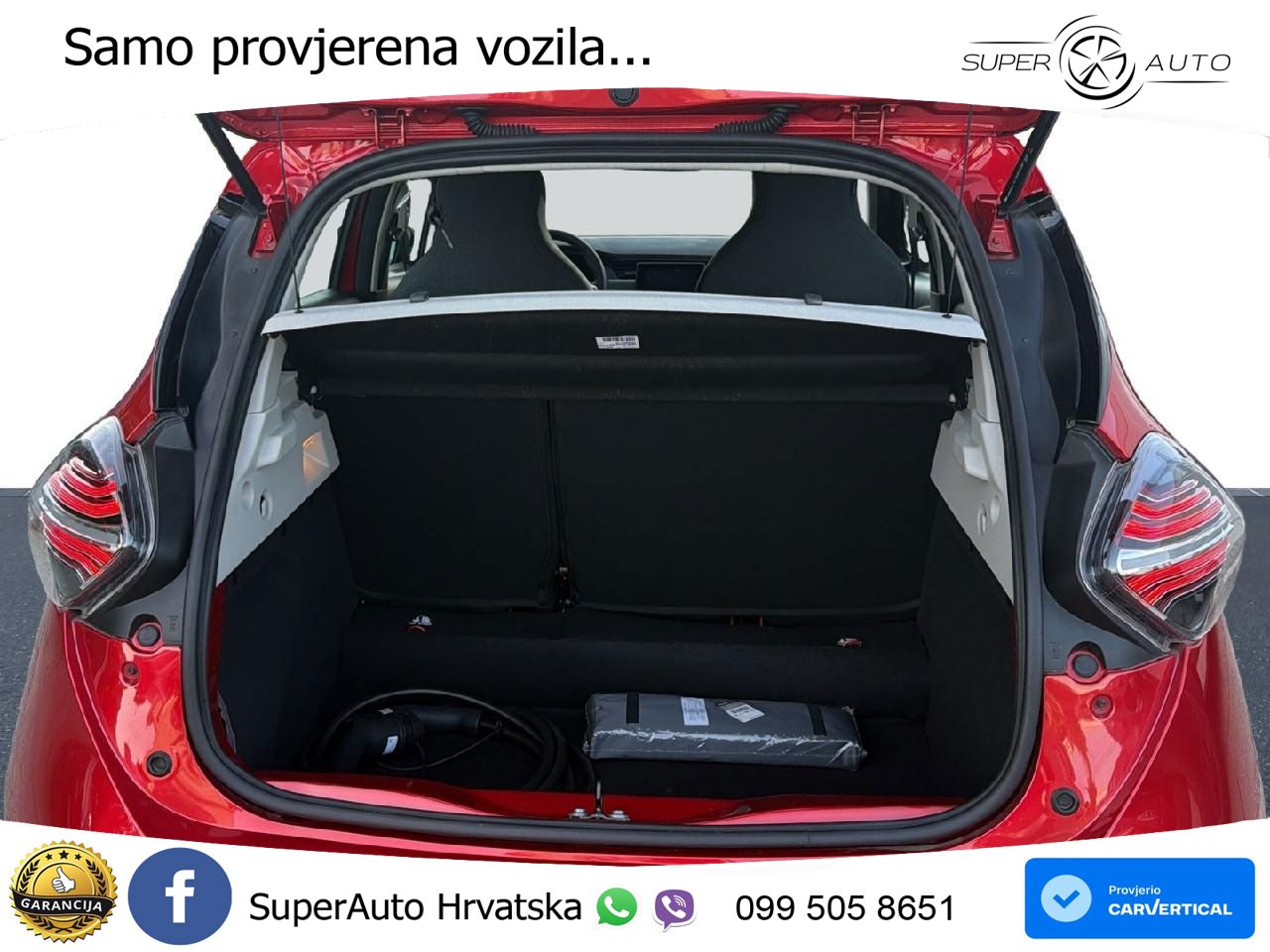 Renault Zoe 52 kWh (135 KS) Electric Evolution