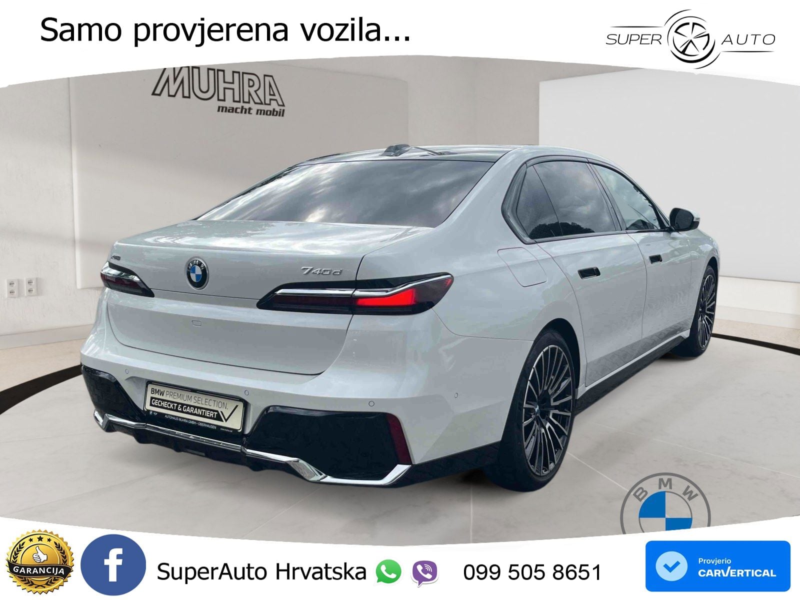 BMW 740d (299 KS) xDrive Steptronic M Sport ACC+HEAD+4xGR SJED+360+PANO