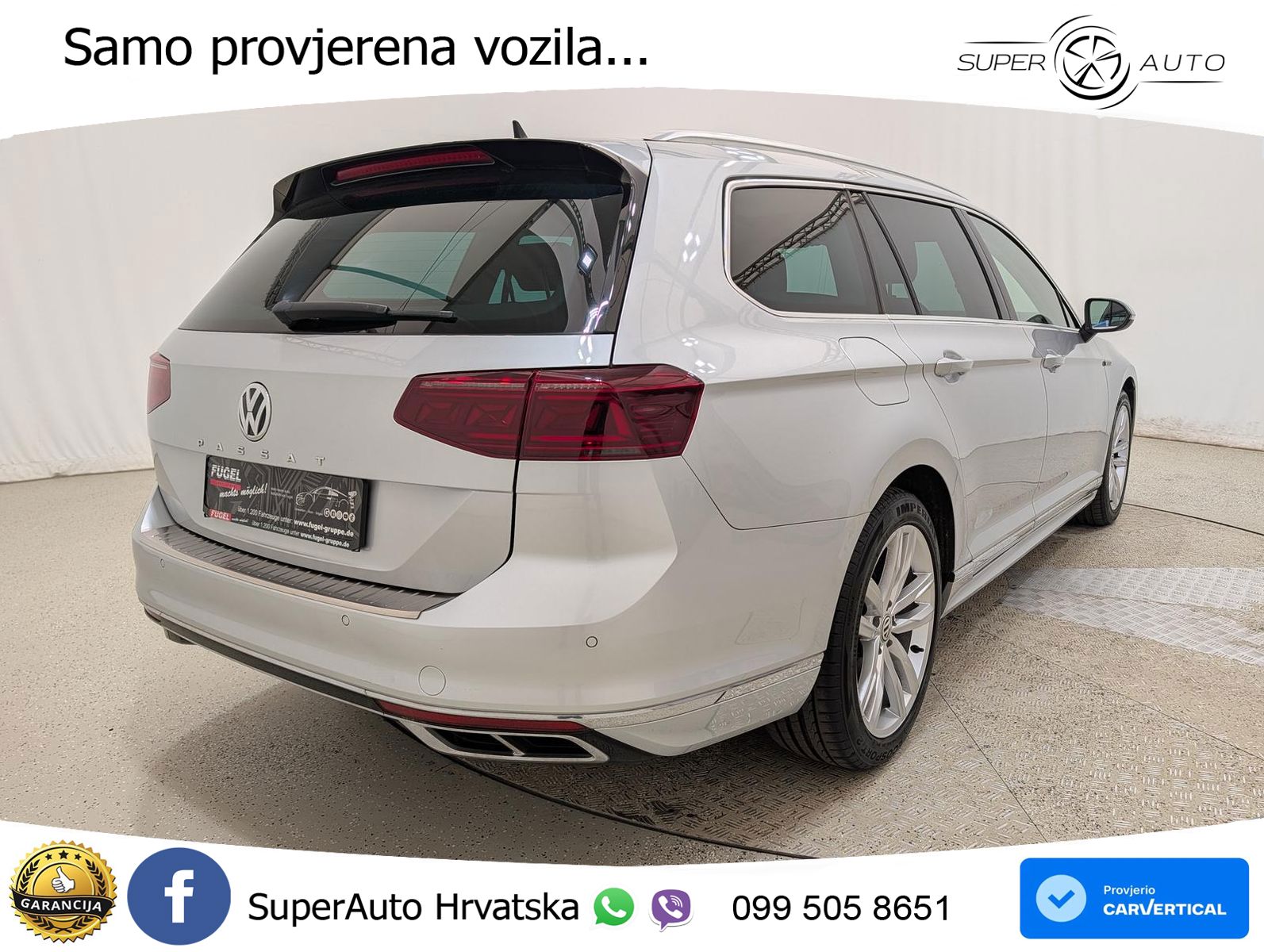 Volkswagen Passat Variant 1.5 TSI (150 KS) DSG ACT R-Line LED+GR SJED+ACC