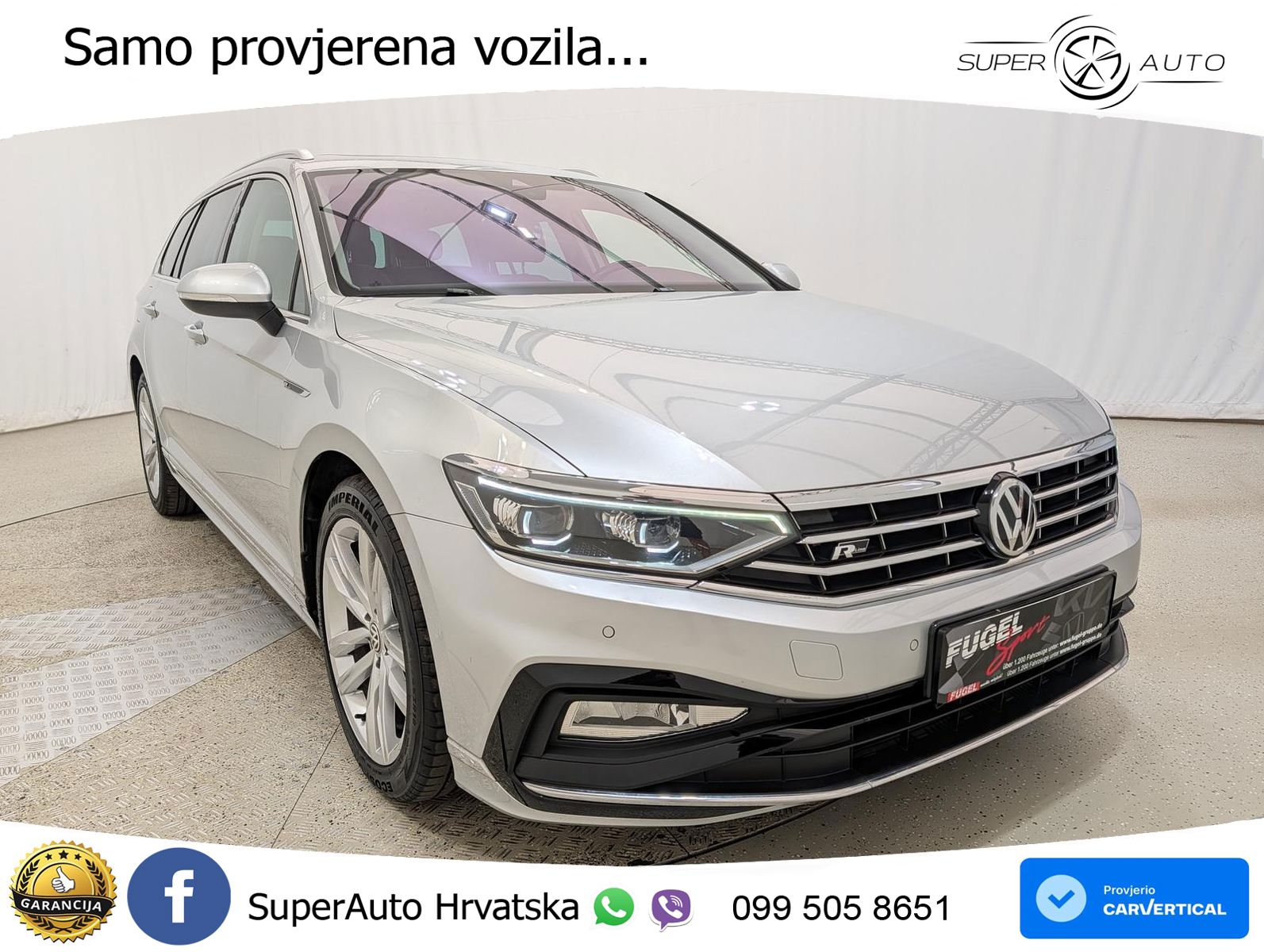 Volkswagen Passat Variant 1.5 TSI (150 KS) DSG ACT R-Line LED+GR SJED+ACC