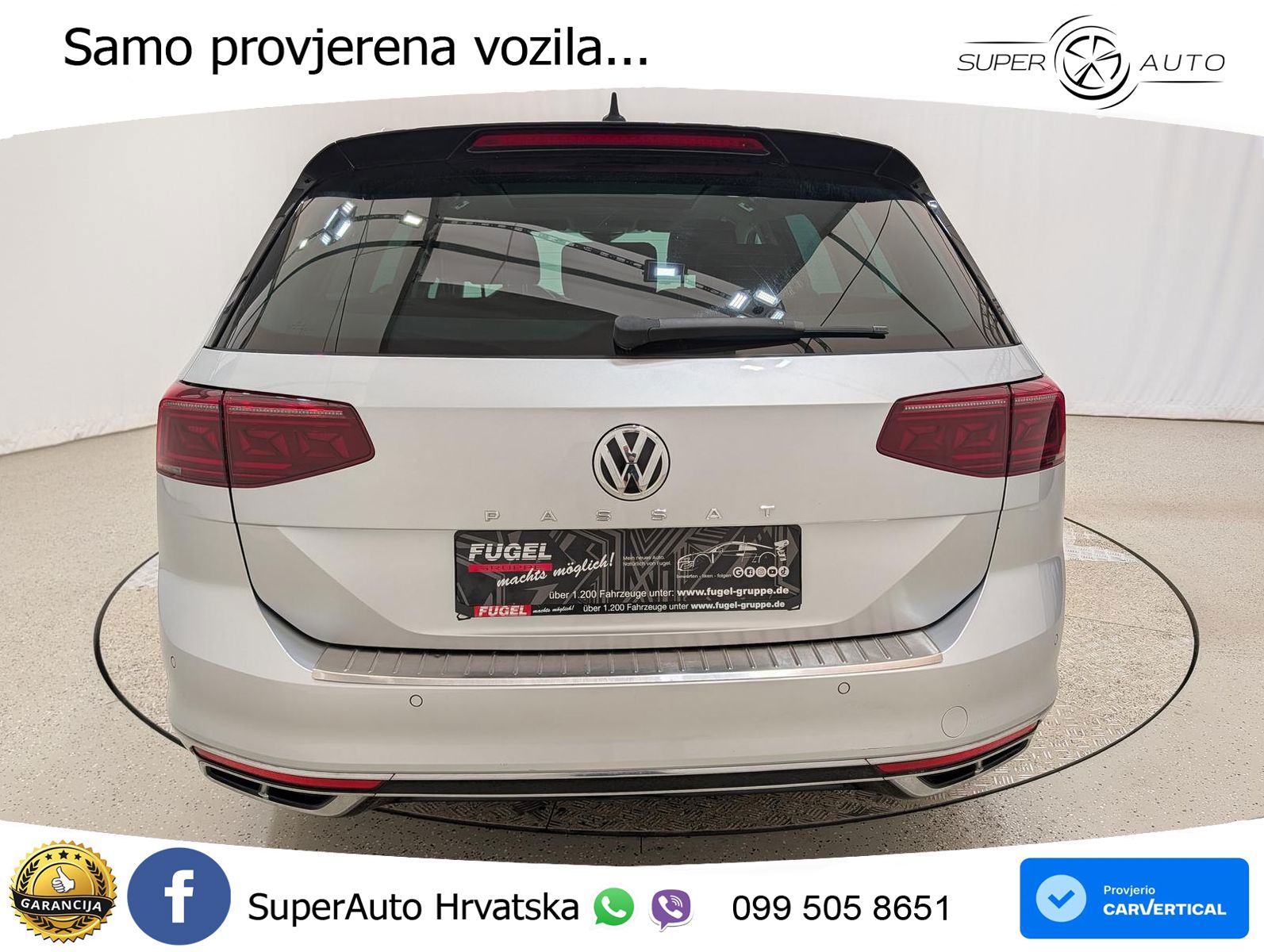 Volkswagen Passat Variant 1.5 TSI (150 KS) DSG ACT R-Line LED+GR SJED+ACC