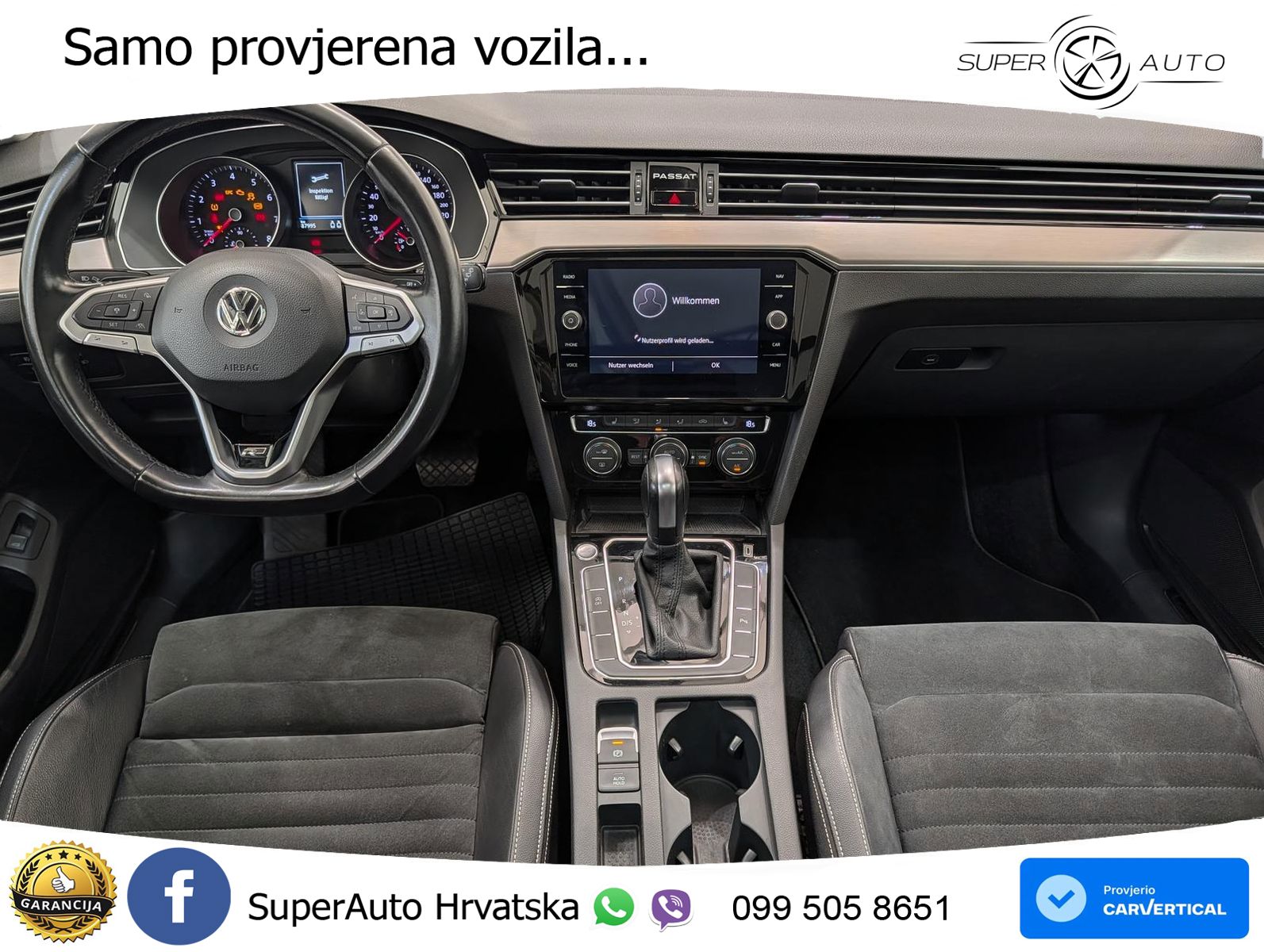 Volkswagen Passat Variant 1.5 TSI (150 KS) DSG ACT R-Line LED+GR SJED+ACC