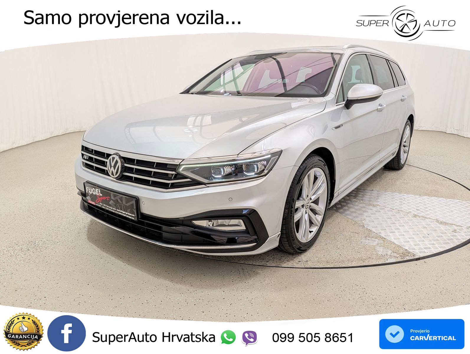 Volkswagen Passat Variant 1.5 TSI (150 KS) DSG ACT R-Line LED+GR SJED+ACC