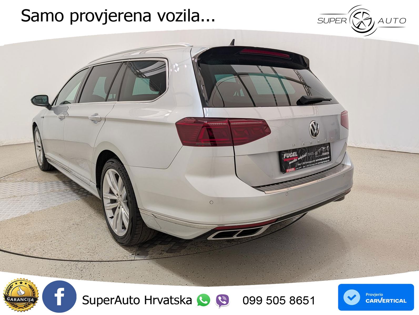 Volkswagen Passat Variant 1.5 TSI (150 KS) DSG ACT R-Line LED+GR SJED+ACC