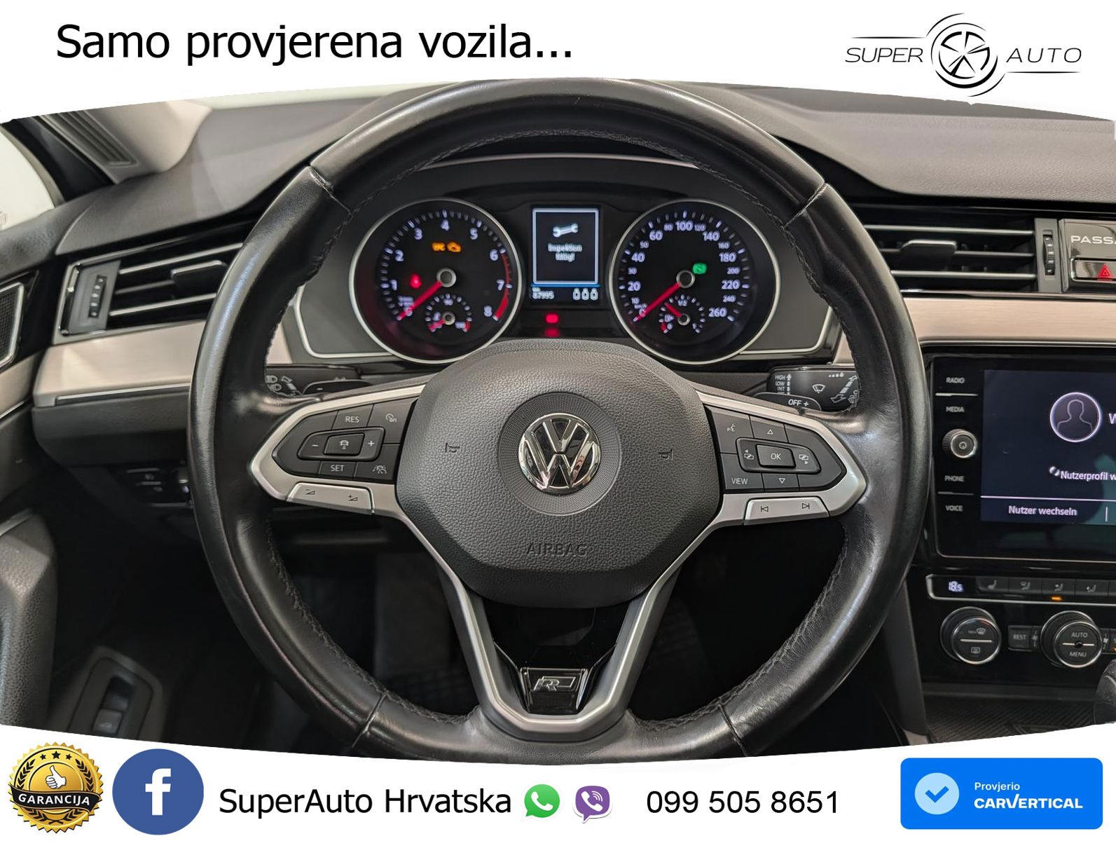 Volkswagen Passat Variant 1.5 TSI (150 KS) DSG ACT R-Line LED+GR SJED+ACC