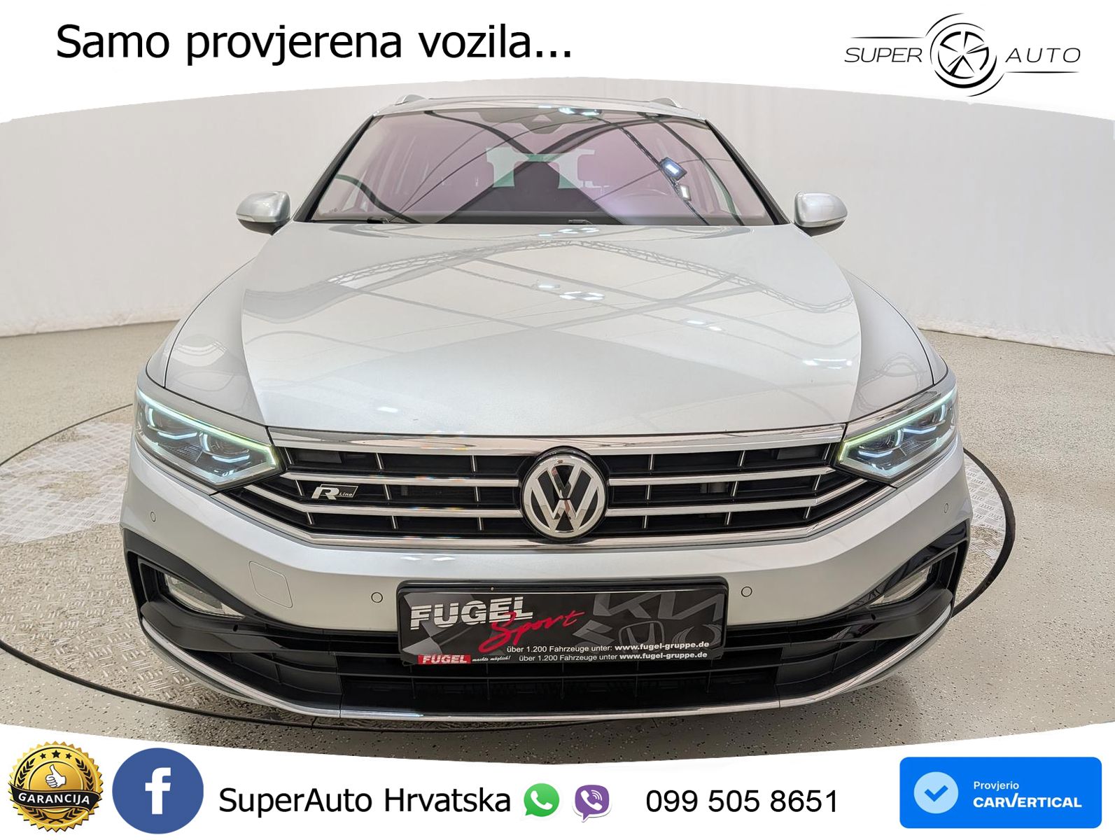 Volkswagen Passat Variant 1.5 TSI (150 KS) DSG ACT R-Line LED+GR SJED+ACC