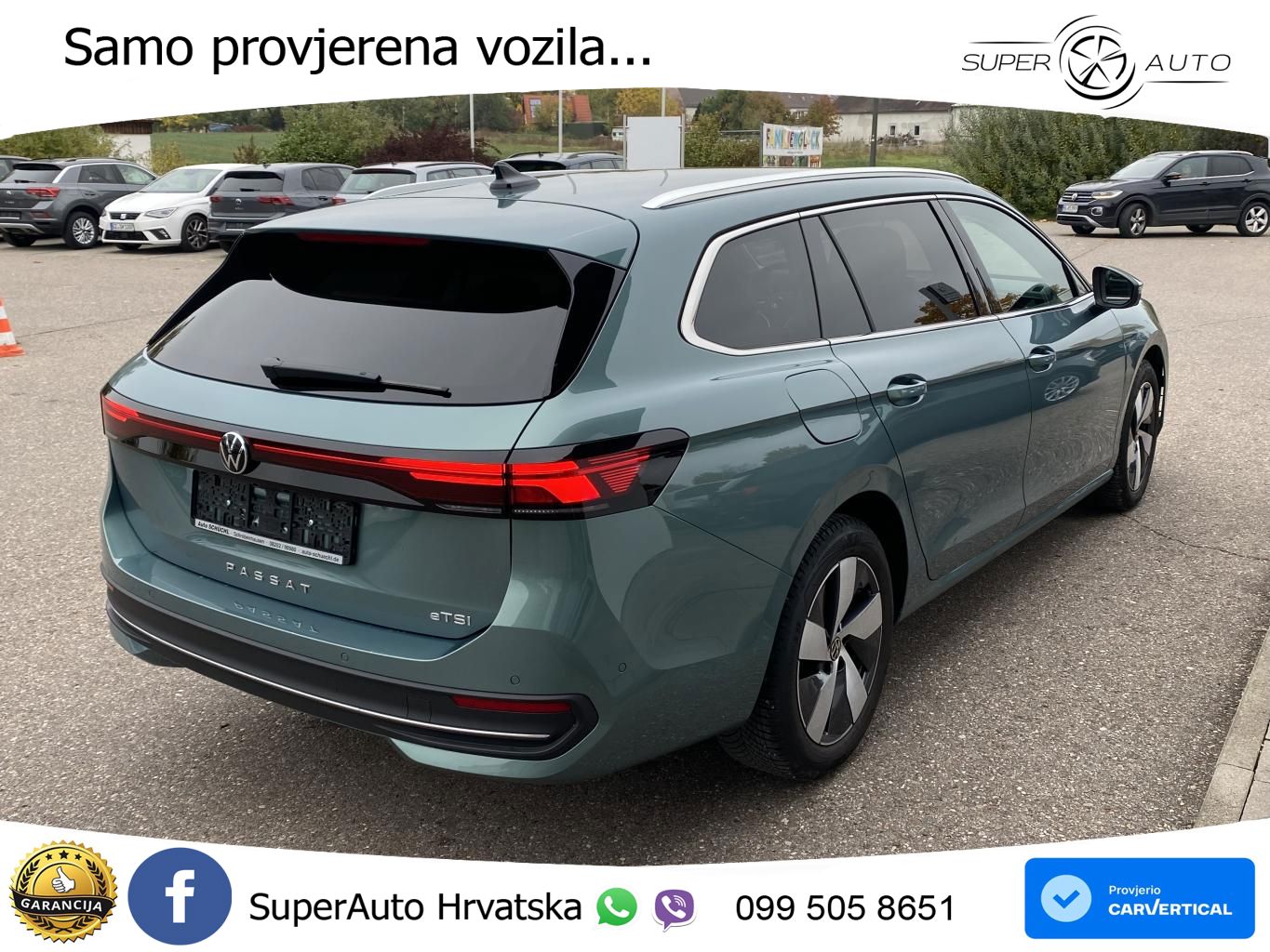 Volkswagen Passat Variant 1.5 eTSI (150 KS) DSG Business LED+GR SJED+ACC