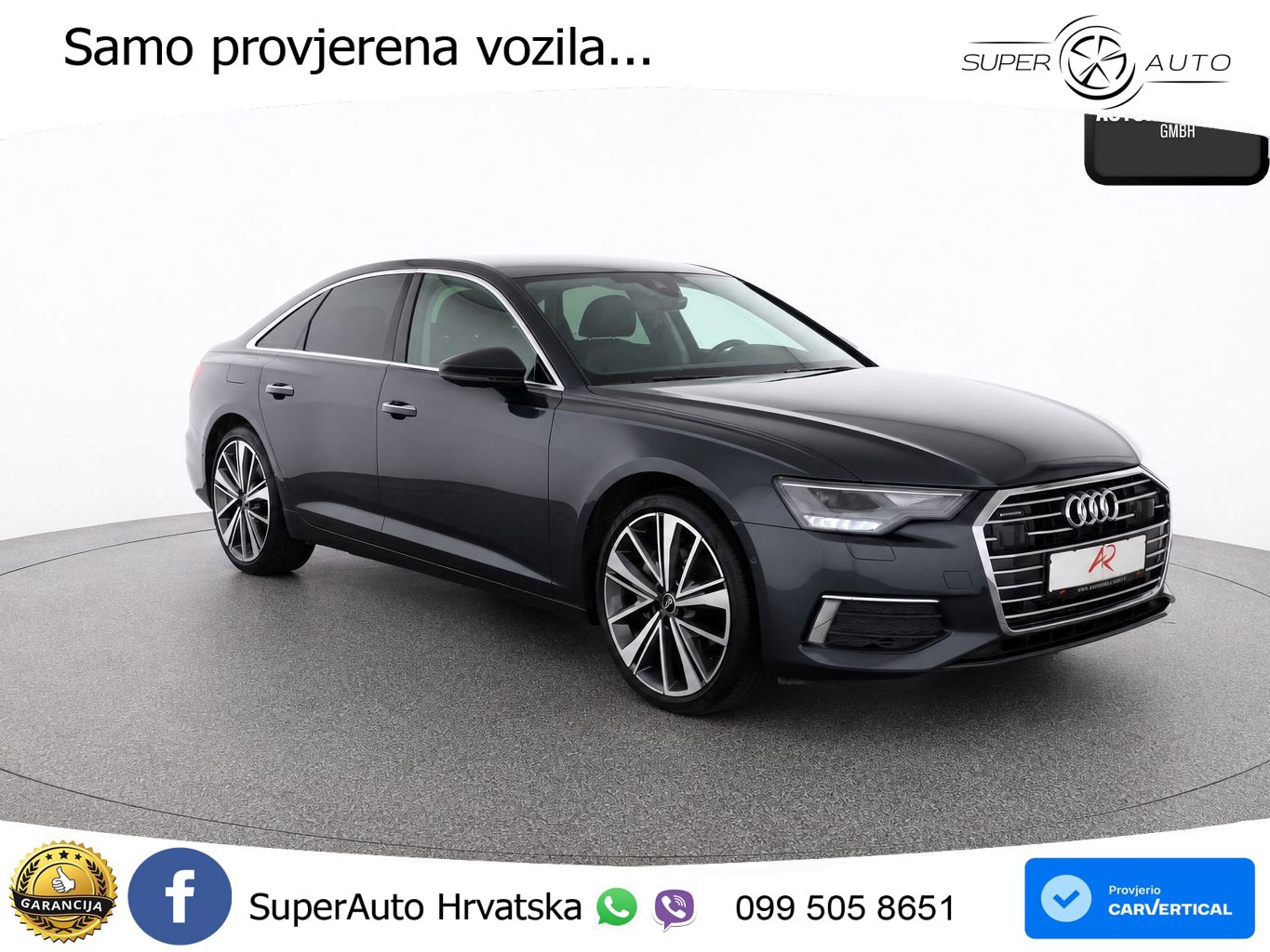 Audi A6 45 TFSI (265 KS) quattro ultra S tronic S line LED+GR SJED+ACC