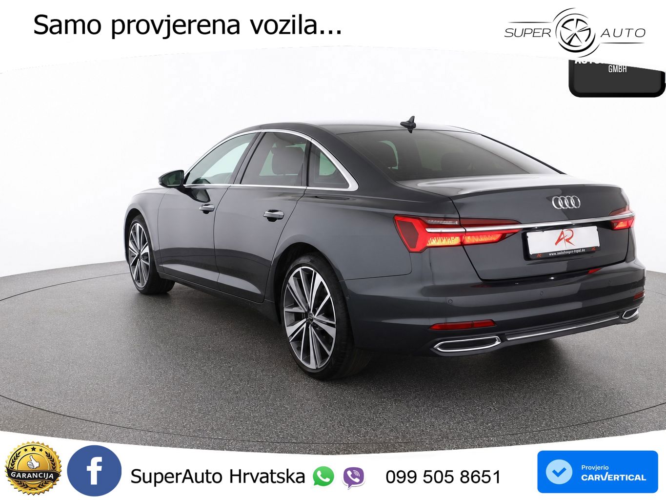 Audi A6 45 TFSI (265 KS) quattro ultra S tronic S line LED+GR SJED+ACC