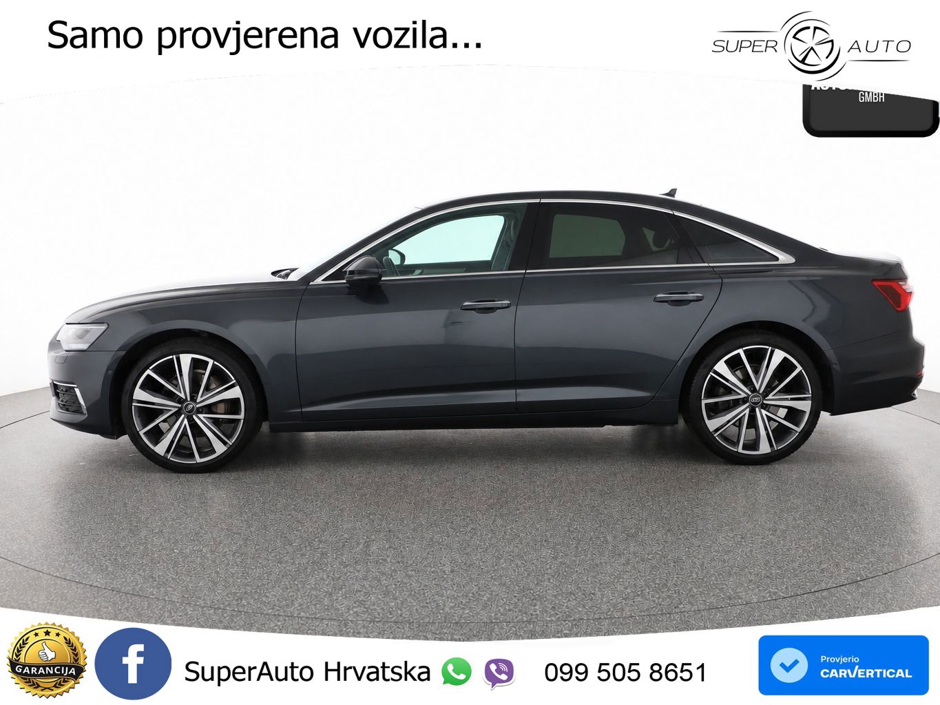 Audi A6 45 TFSI (265 KS) quattro ultra S tronic S line LED+GR SJED+ACC