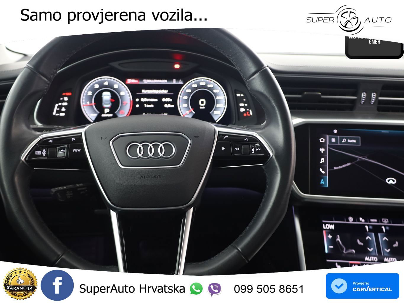 Audi A6 45 TFSI (265 KS) quattro ultra S tronic S line LED+GR SJED+ACC