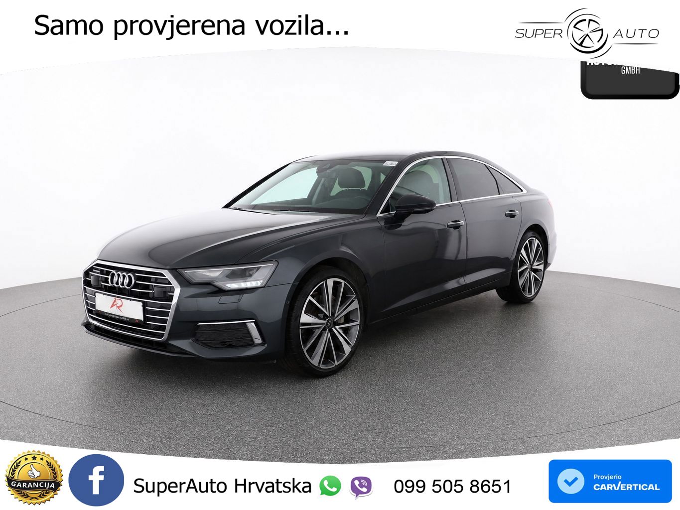 Audi A6 45 TFSI (265 KS) quattro ultra S tronic S line LED+GR SJED+ACC