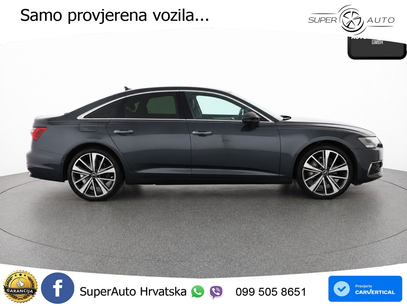 Audi A6 45 TFSI (265 KS) quattro ultra S tronic S line LED+GR SJED+ACC