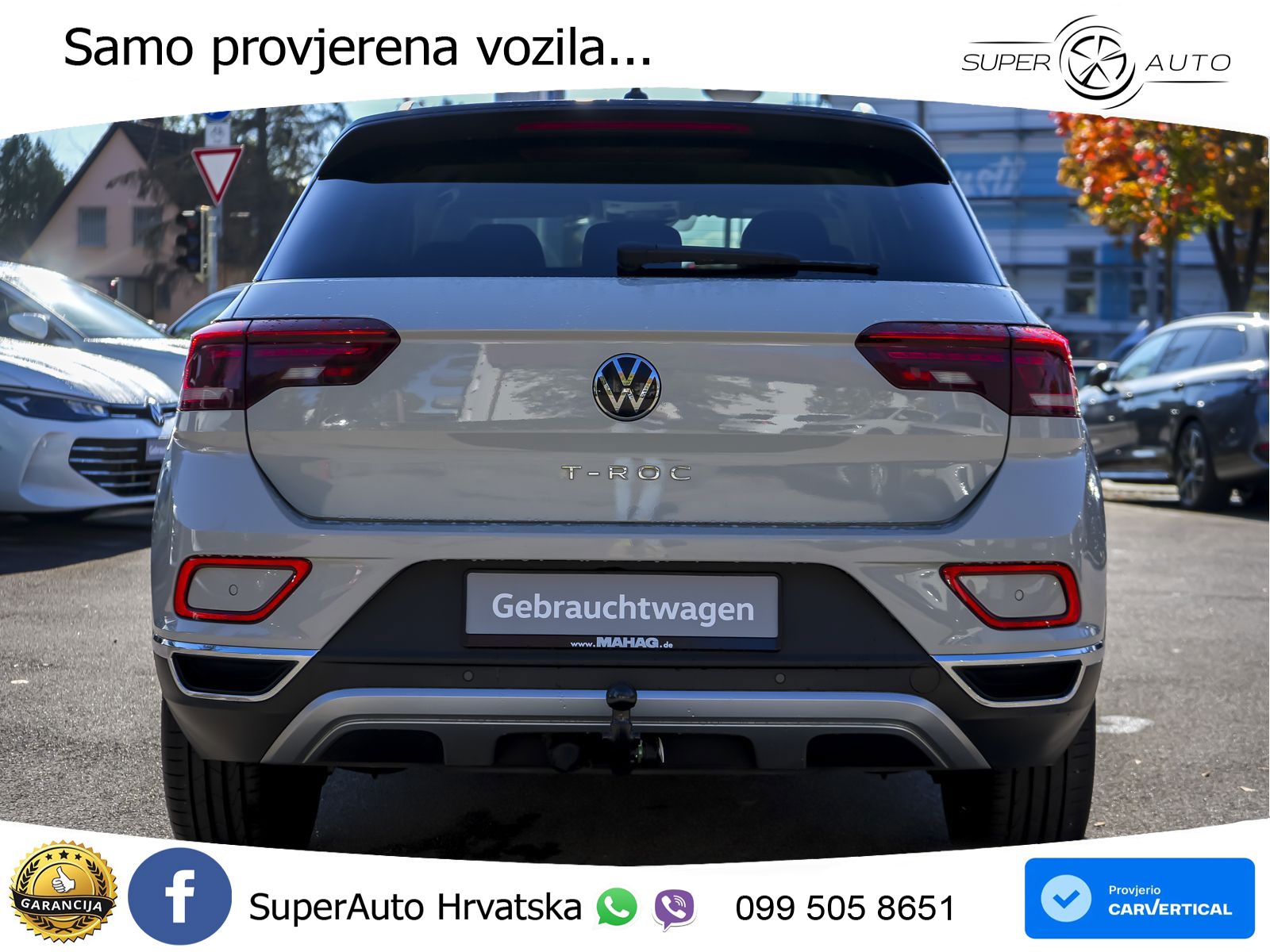 Volkswagen T-Roc 1.5 TSI (150 KS) DSG LED+GR SJED+ACC