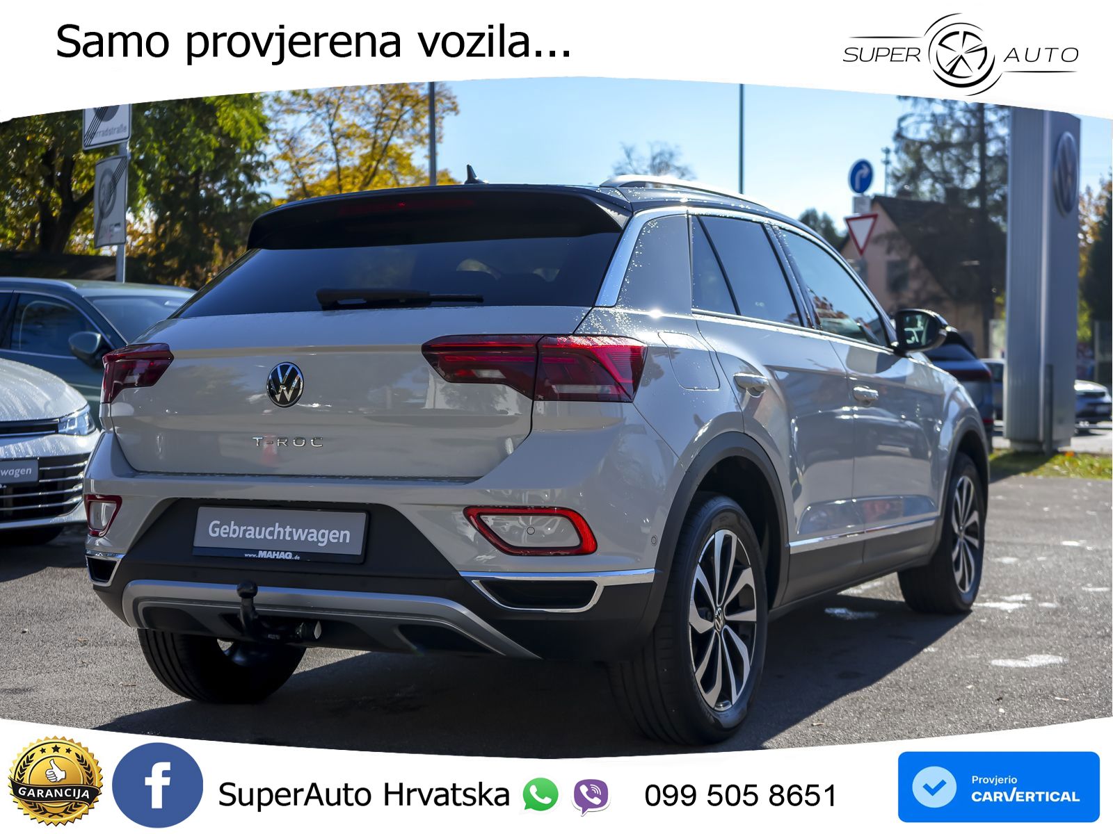 Volkswagen T-Roc 1.5 TSI (150 KS) DSG LED+GR SJED+ACC