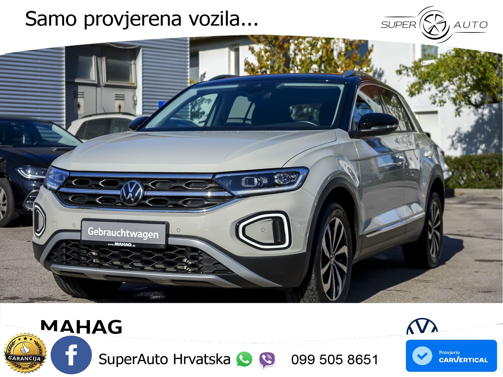Volkswagen T-Roc 1.5 TSI (150 KS) DSG LED+GR SJED+ACC