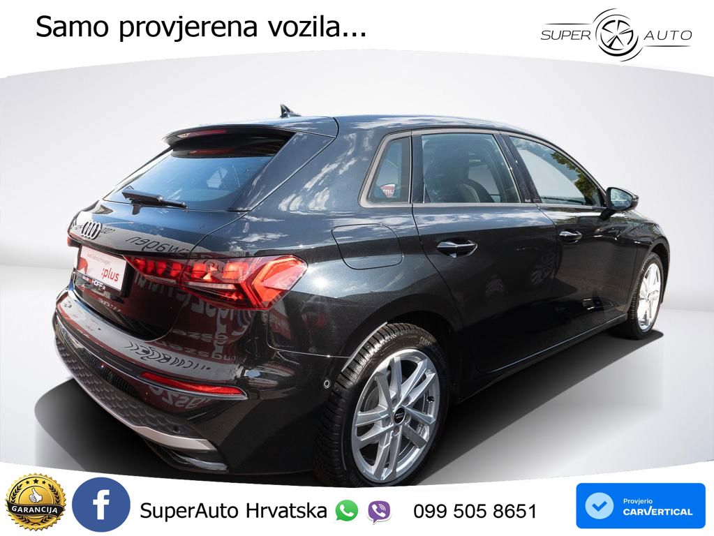 Audi A3 35 TFSI (150 KS) S tronic advanced LED+GR SJED+ACC