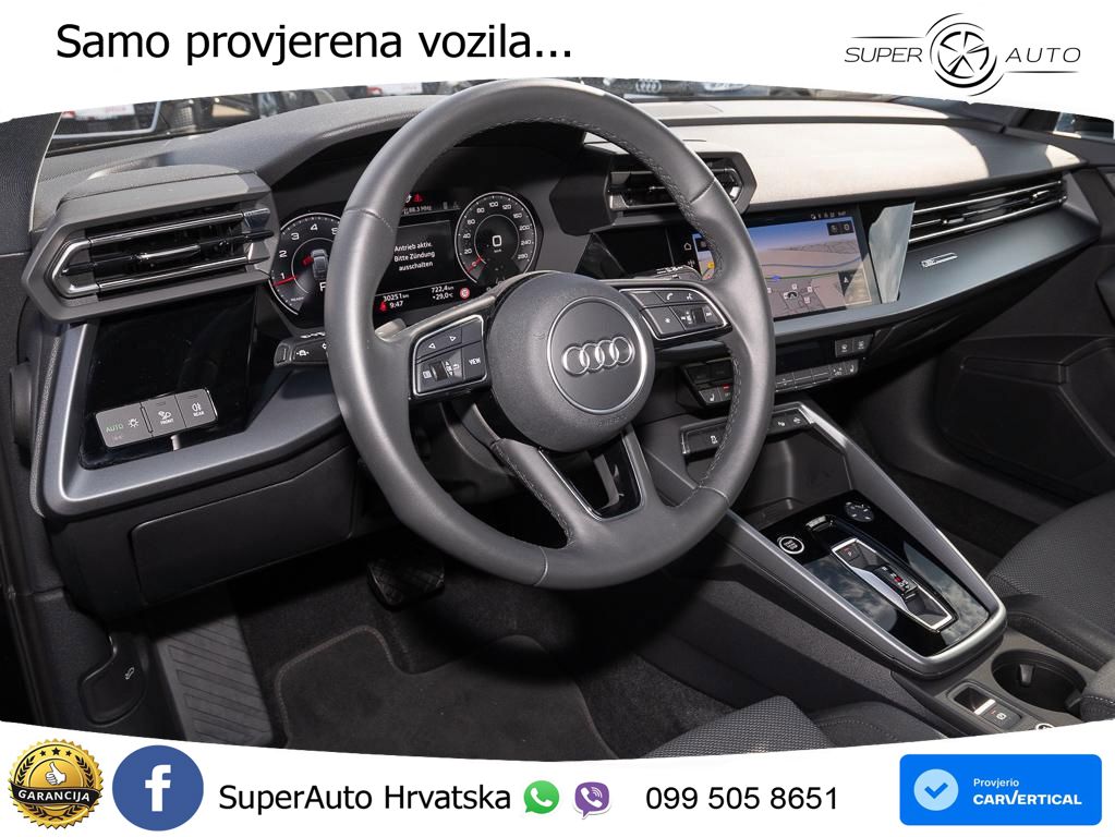 Audi A3 35 TFSI (150 KS) S tronic advanced LED+GR SJED+ACC
