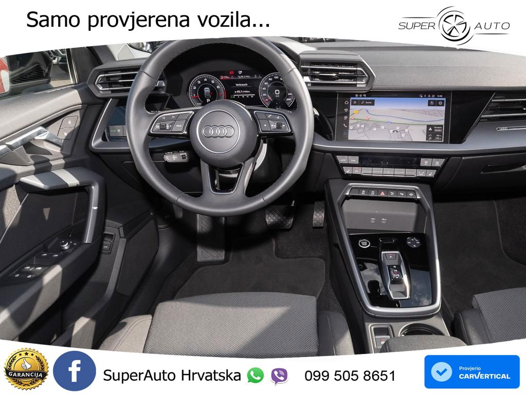 Audi A3 35 TFSI (150 KS) S tronic advanced LED+GR SJED+ACC