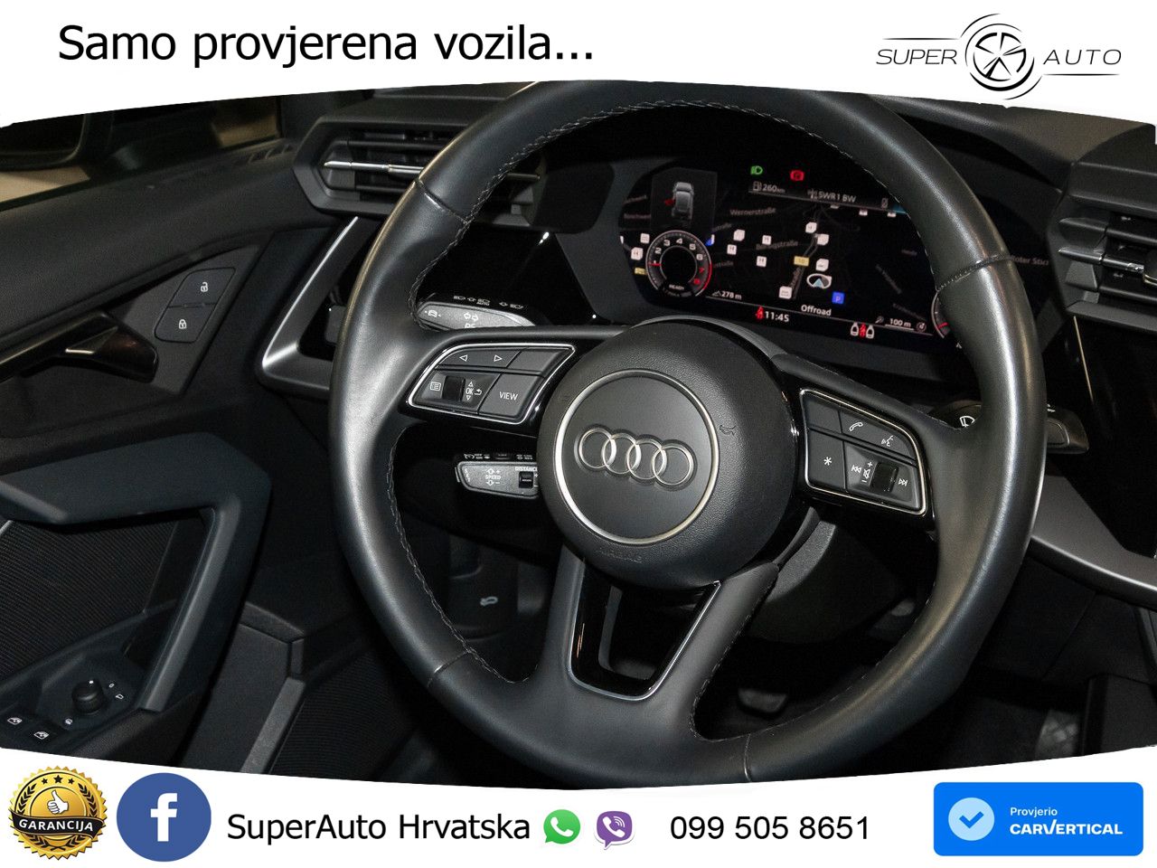 Audi A3 35 TFSI (150 KS) advanced