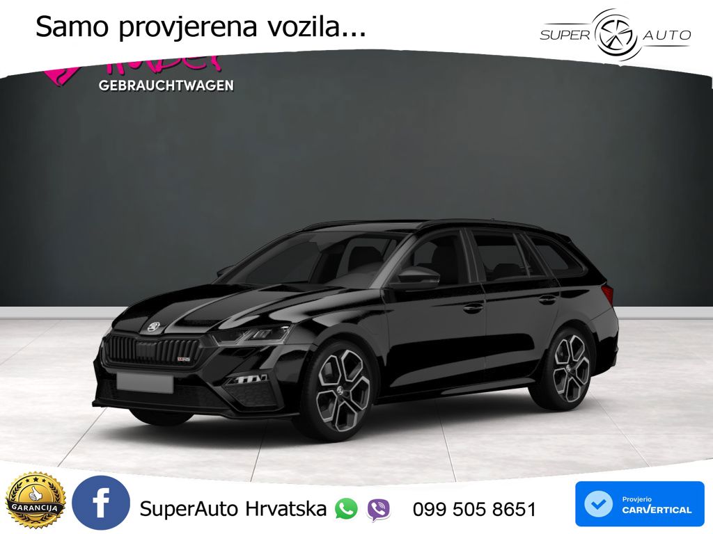 Škoda Octavia Combi RS 2.0 TDI (200 KS) DSG