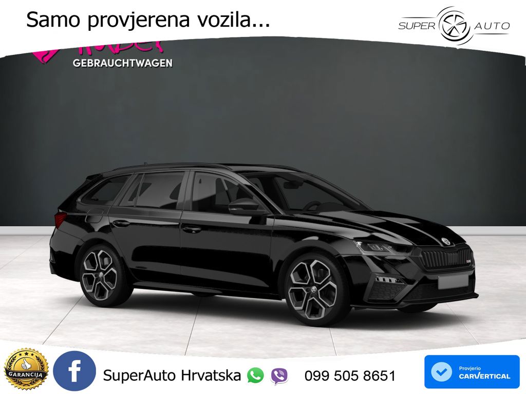 Škoda Octavia Combi RS 2.0 TDI (200 KS) DSG