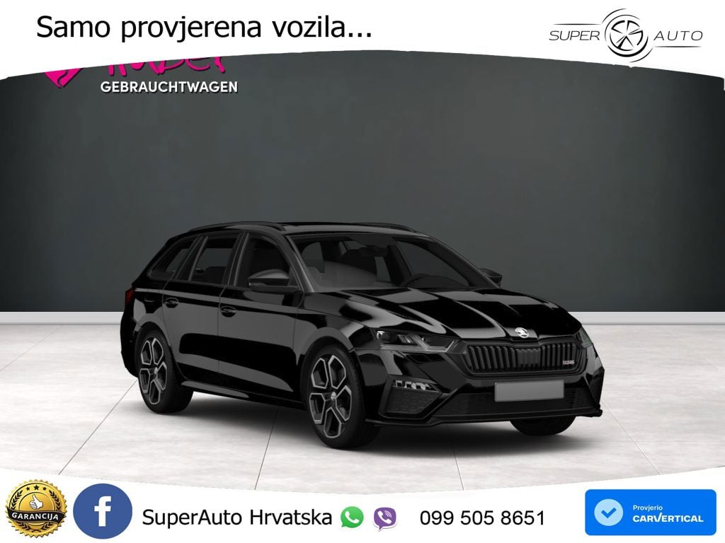 Škoda Octavia Combi RS 2.0 TDI (200 KS) DSG