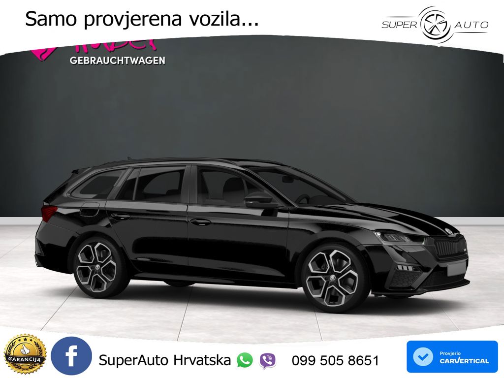 Škoda Octavia Combi RS 2.0 TDI (200 KS) DSG
