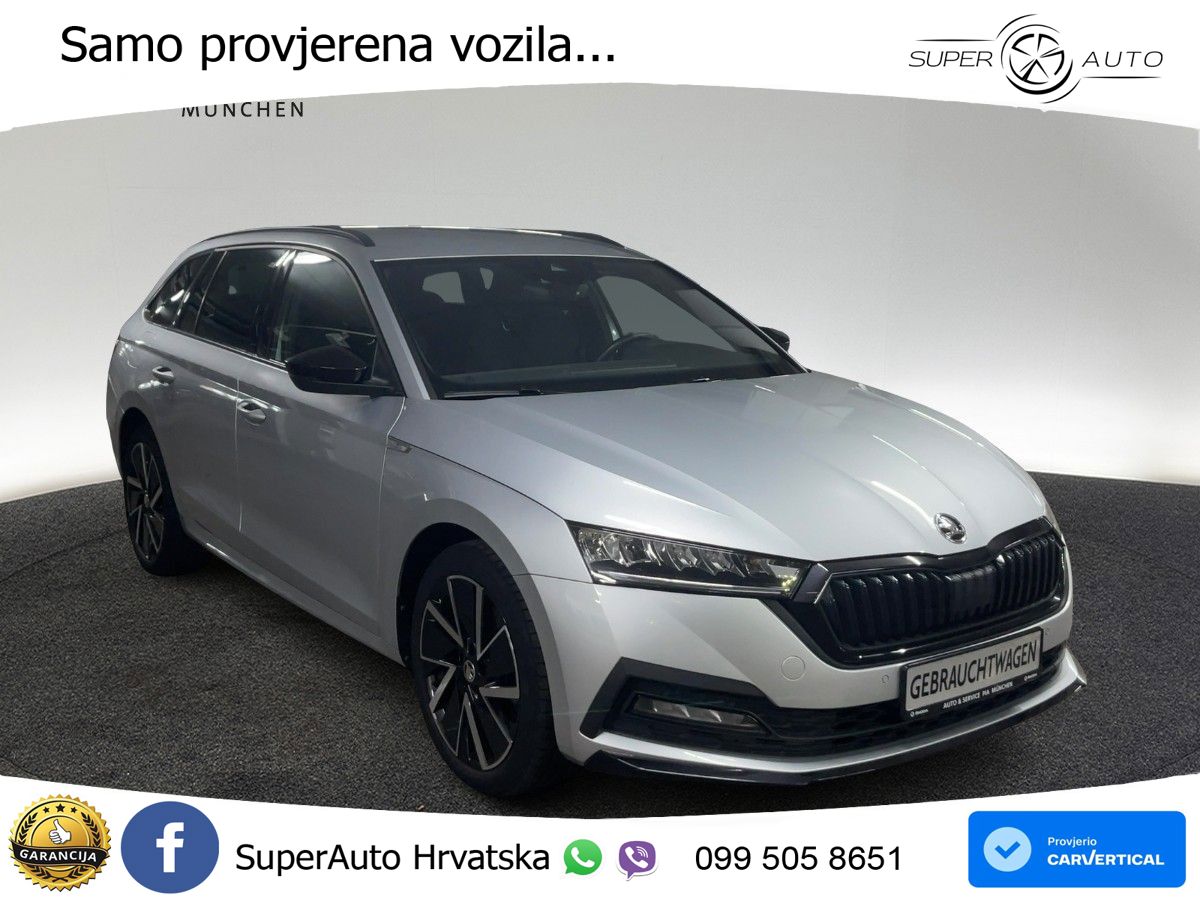 Škoda Octavia Combi iV 1.4 TSI (204 KS) DSG SportLine