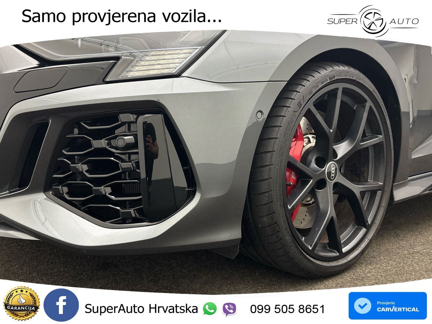 Audi RS3 Sedan 2.5 TFSI (400 KS) quattro S tronic ACC+HEAD+GR SJED+360+PANO