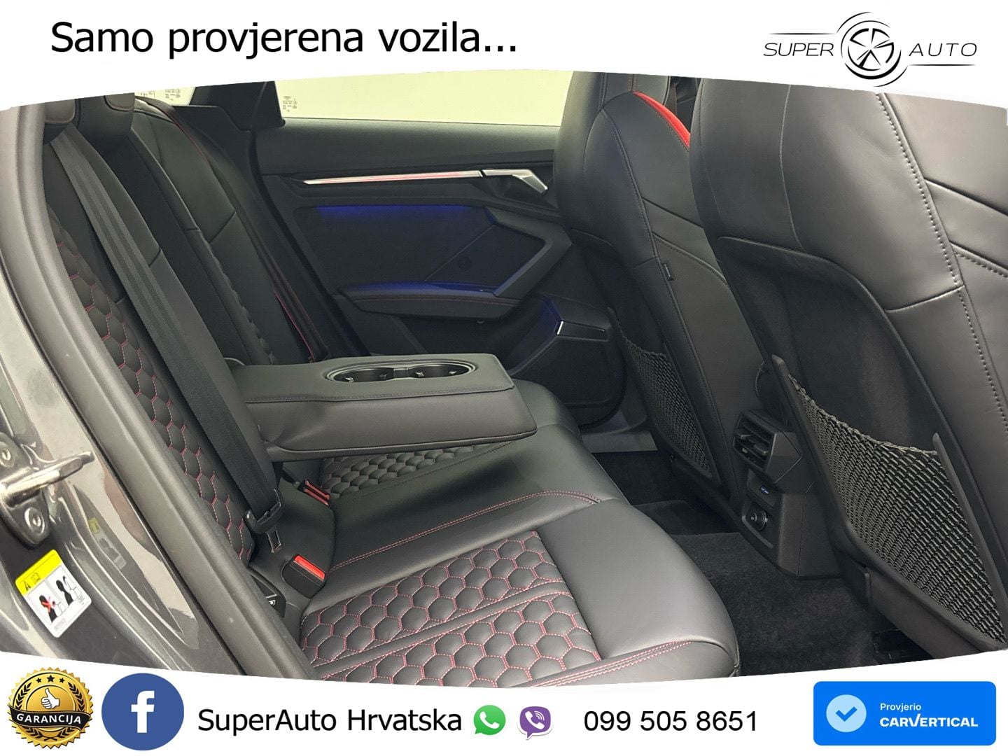 Audi RS3 Sedan 2.5 TFSI (400 KS) quattro S tronic ACC+HEAD+GR SJED+360+PANO