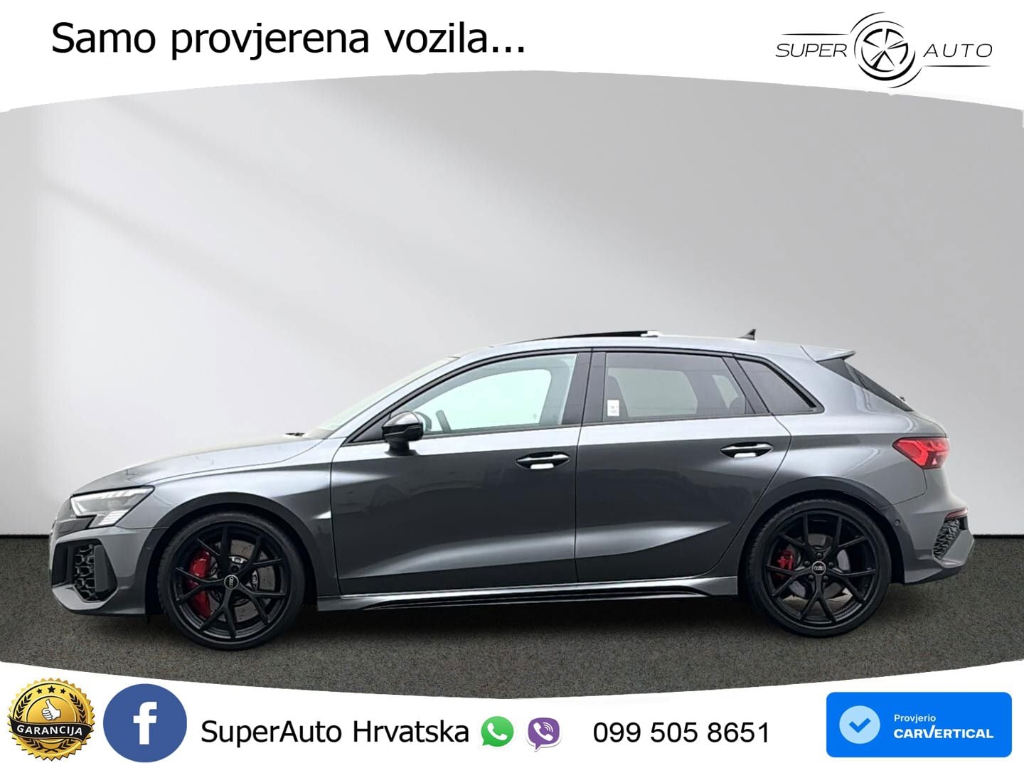 Audi RS3 Sedan 2.5 TFSI (400 KS) quattro S tronic ACC+HEAD+GR SJED+360+PANO