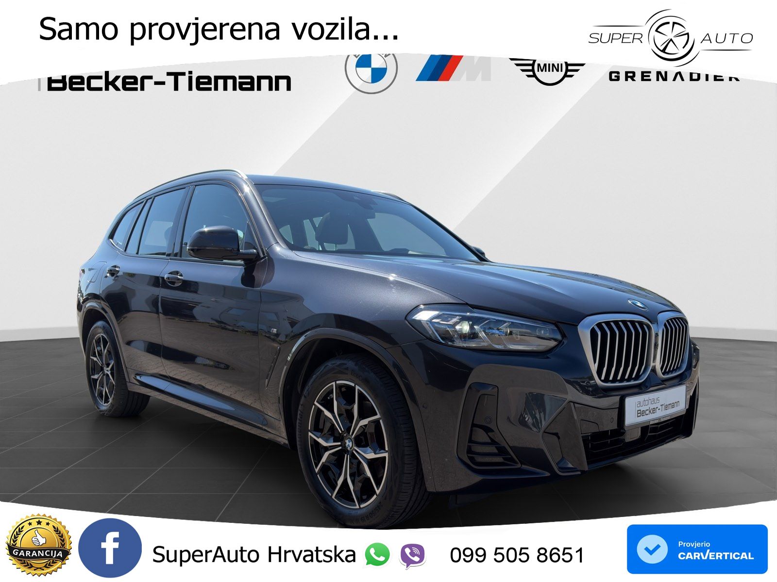 BMW X3 20d xDrive Steptronic M Sport LED+GR SJED+ACC