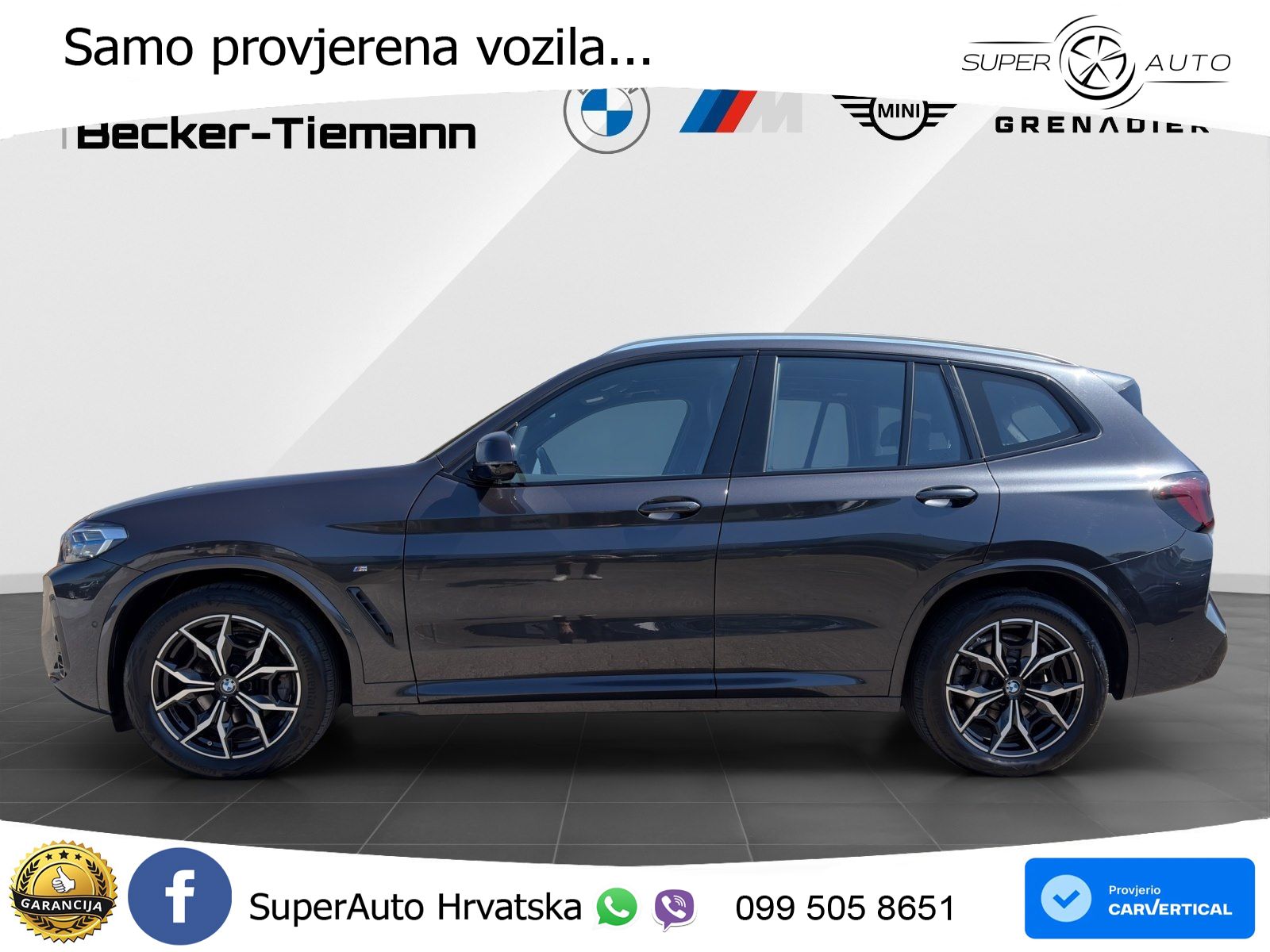 BMW X3 20d xDrive Steptronic M Sport LED+GR SJED+ACC