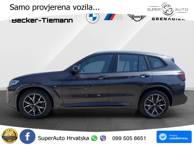 BMW X3 20d xDrive Steptronic M Sport LED+GR SJED+ACC