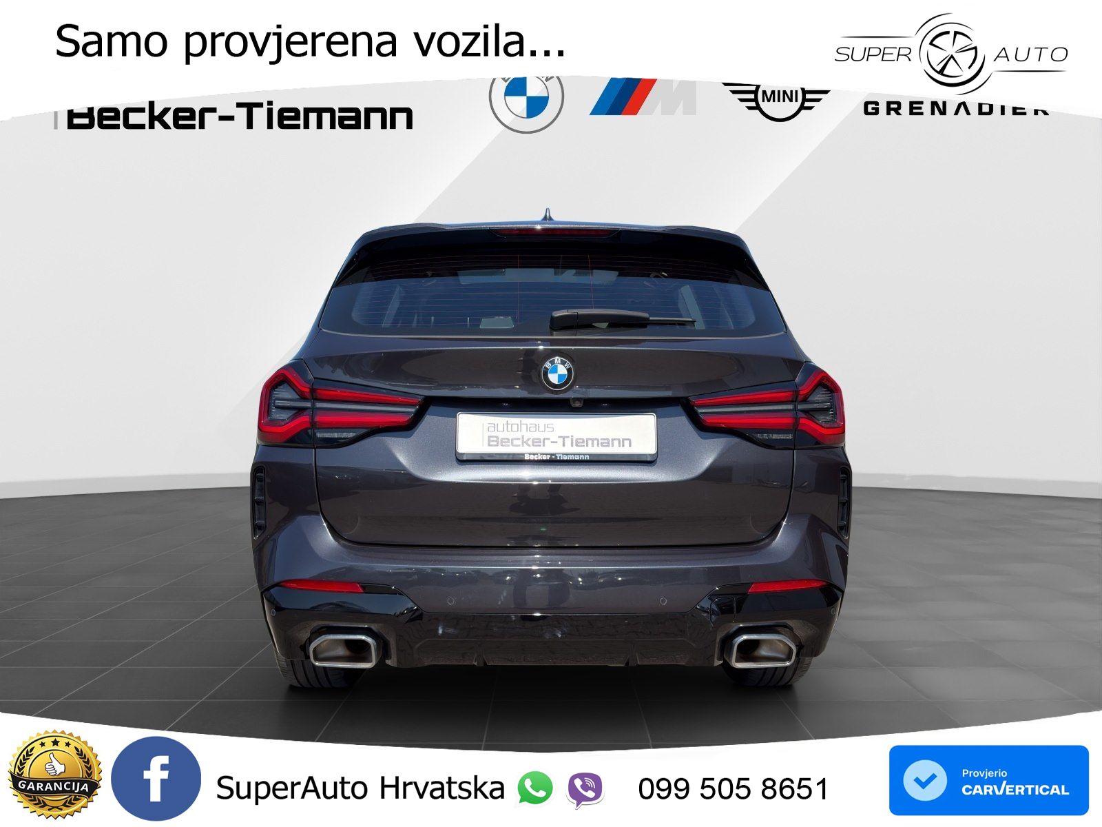 BMW X3 20d xDrive Steptronic M Sport LED+GR SJED+ACC