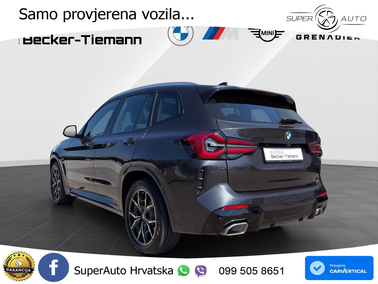 BMW X3 20d xDrive Steptronic M Sport LED+GR SJED+ACC