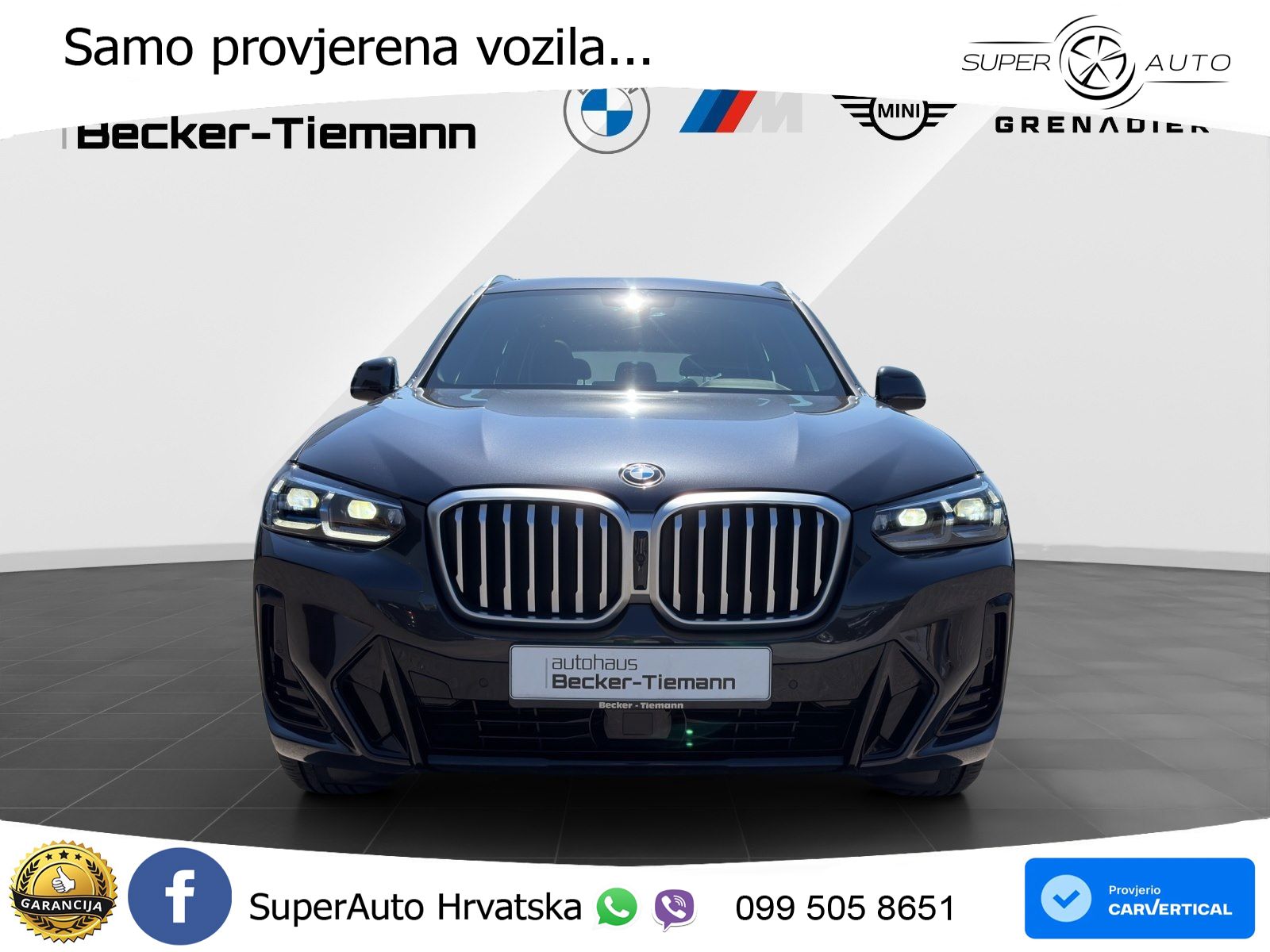 BMW X3 20d xDrive Steptronic M Sport LED+GR SJED+ACC
