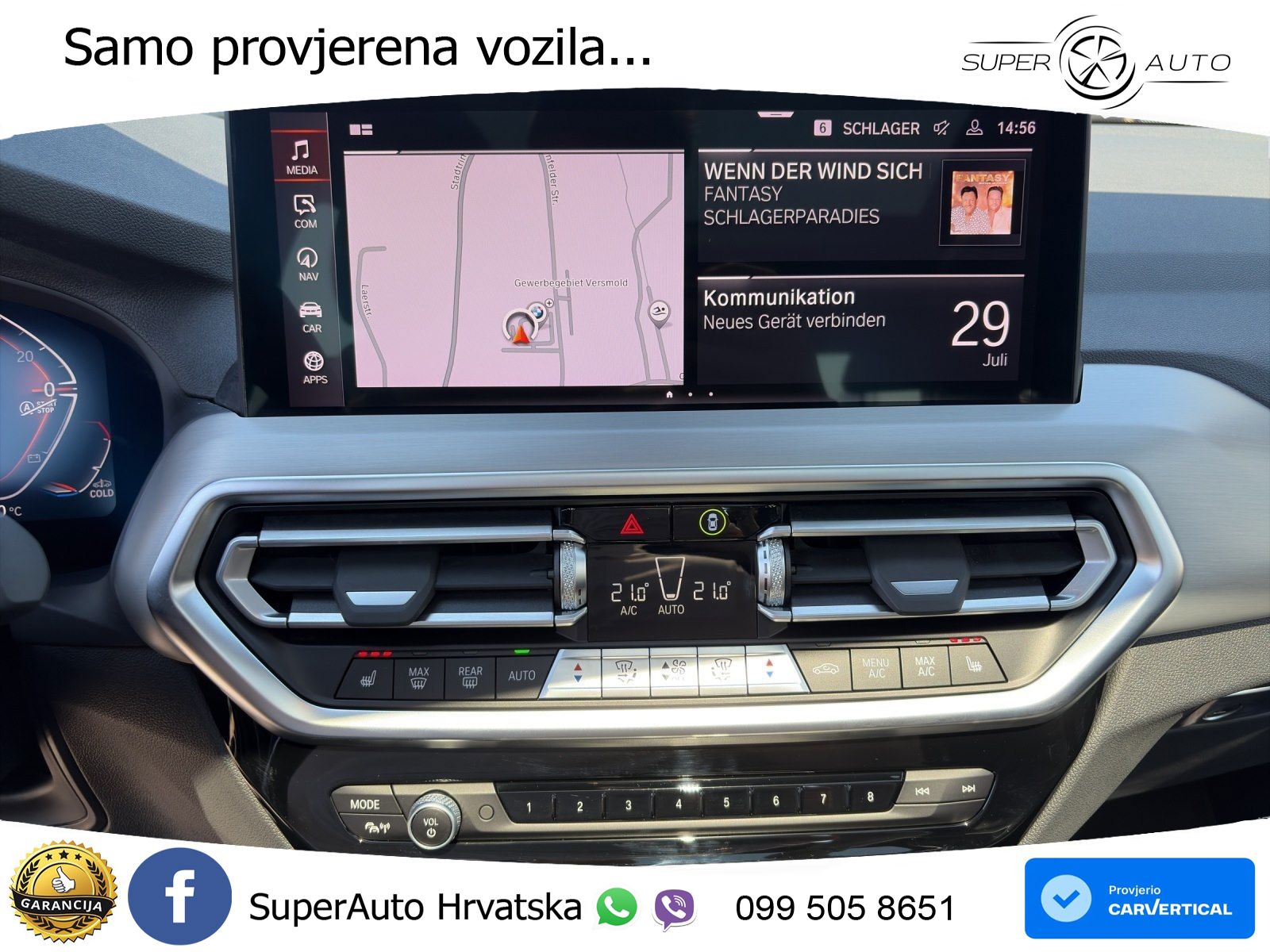 BMW X3 20d xDrive Steptronic M Sport LED+GR SJED+ACC