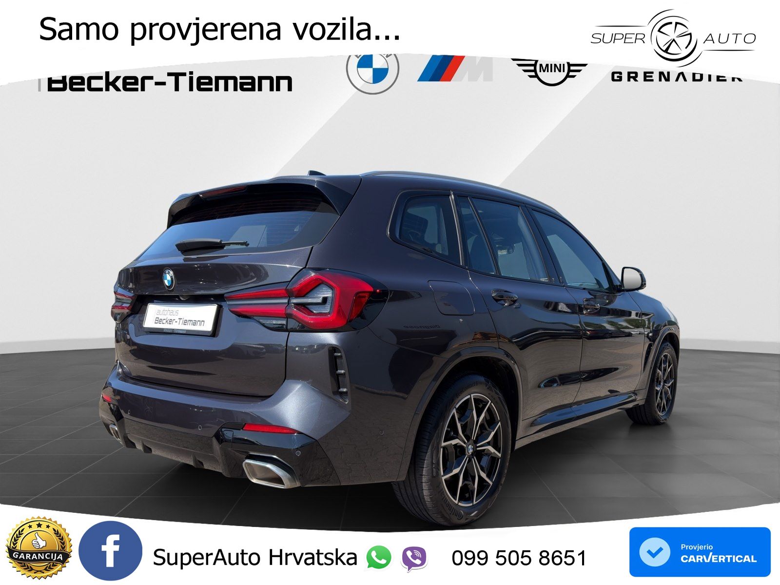 BMW X3 20d xDrive Steptronic M Sport LED+GR SJED+ACC
