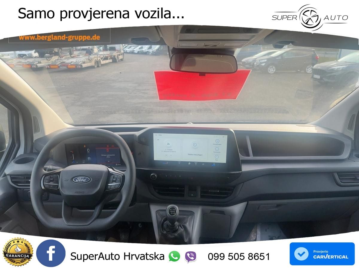 Ford Transit Custom Basis 280L1 110PS M6 FWD 110 KS