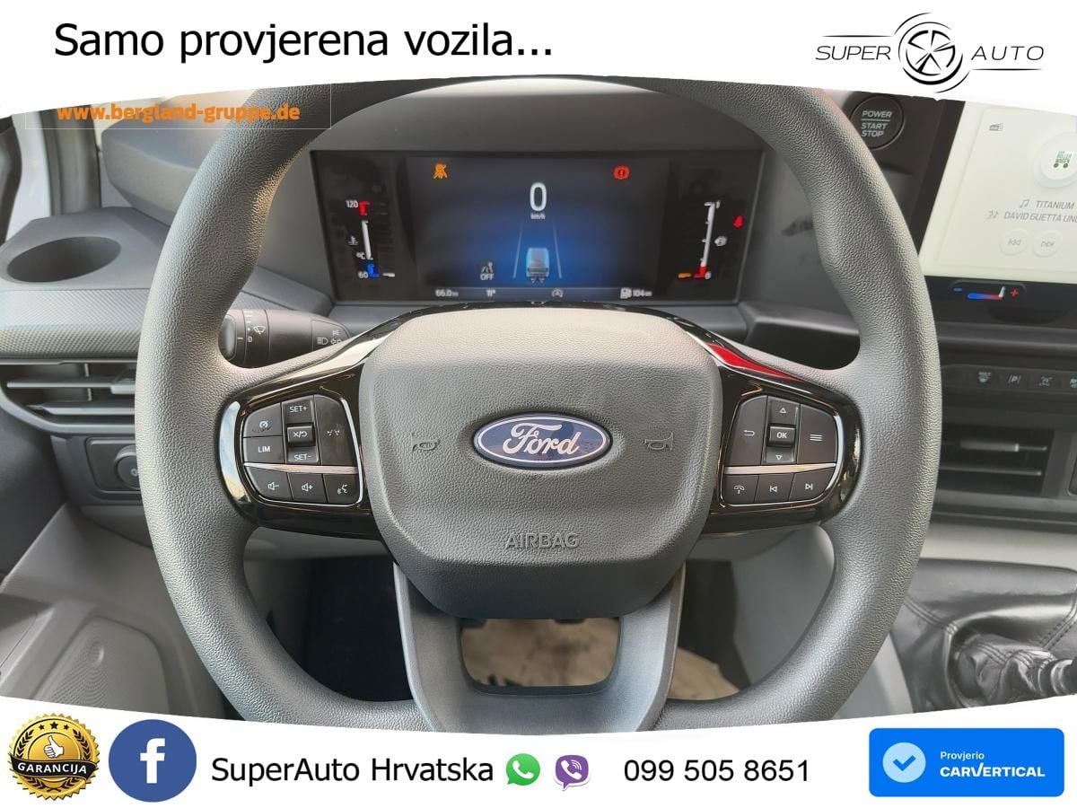 Ford Transit Custom Basis 280L1 110PS M6 FWD 110 KS