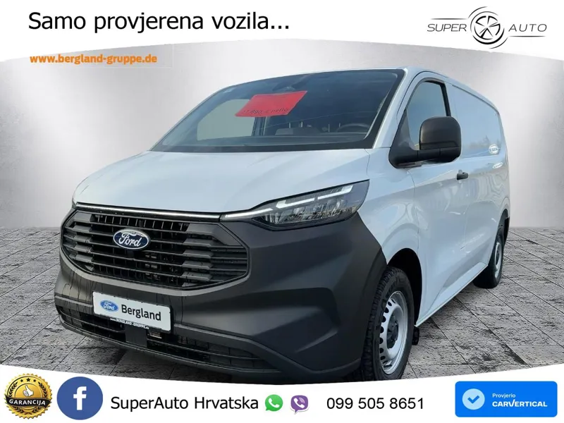 Ford Transit Custom Basis 280L1 110PS M6 FWD 110 KS