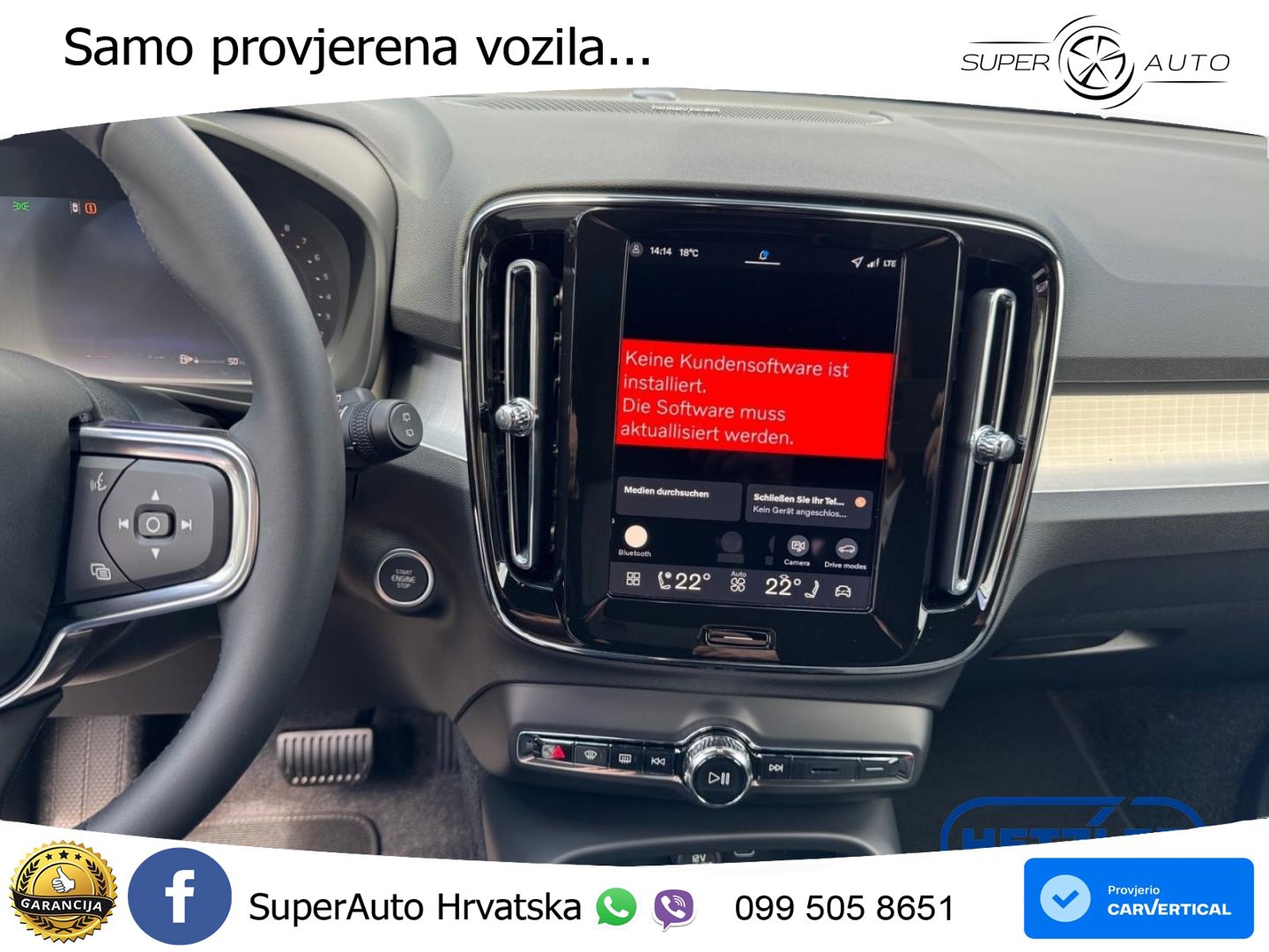 Volvo XC40 2.0 B3 163 KS Automatic LED+GR SJED+ACC