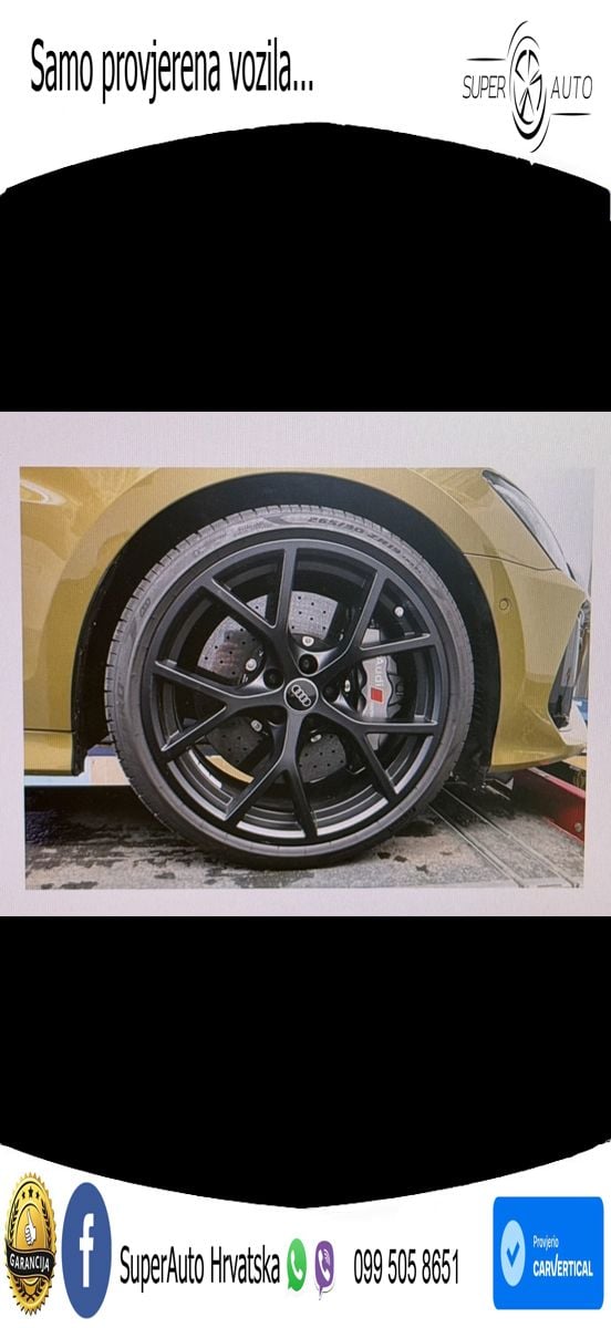 Audi RS3 Sedan 2.5 TFSI (400 KS) quattro S tronic LED+GR SJED+ACC