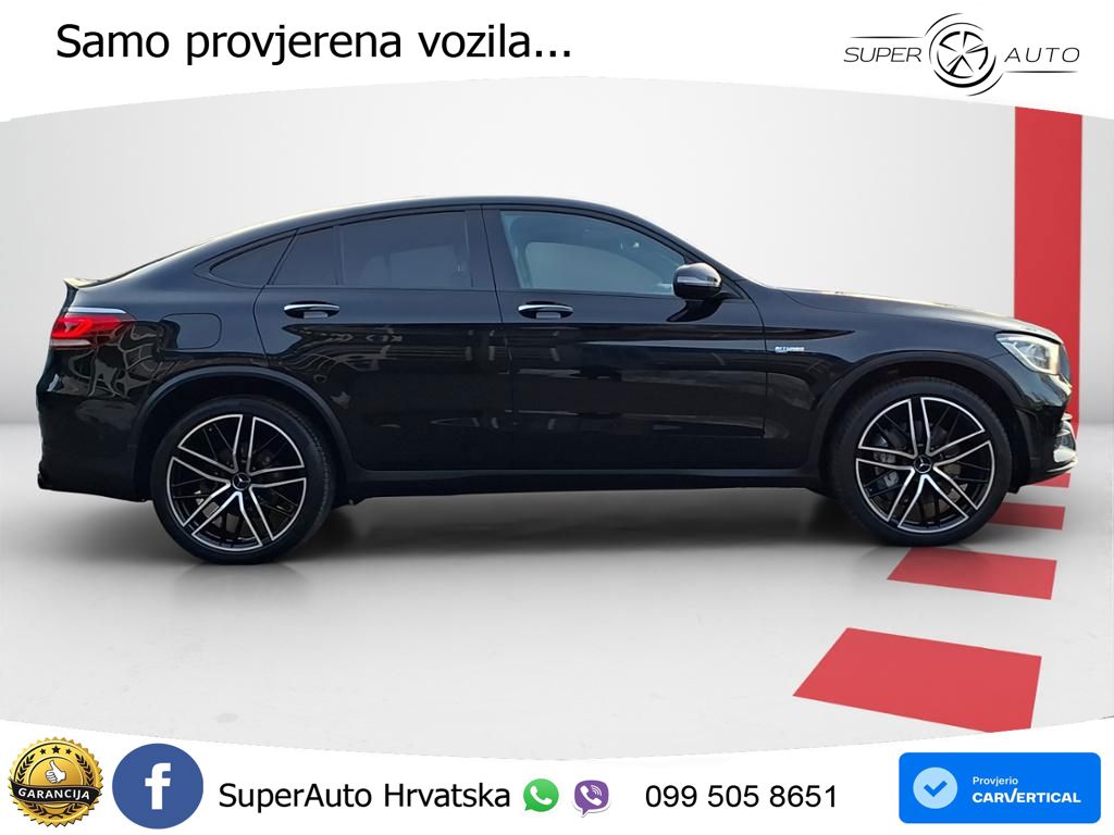 Mercedes GLC Coupe AMG 43 V6 (390 KS) 4MATIC TCT ZRAČNI+ACC+GR SJED+KAM